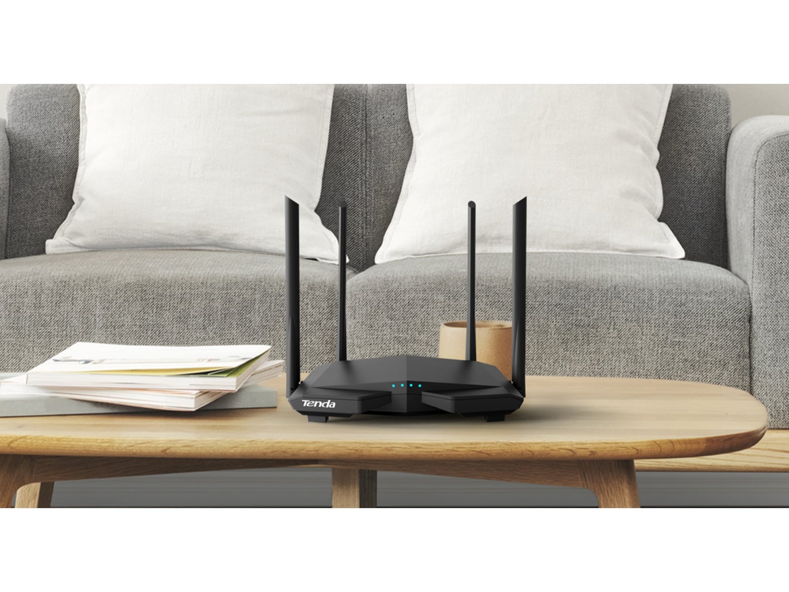 Tenda WLAN-Router AC10, AC1200, Dual-Band