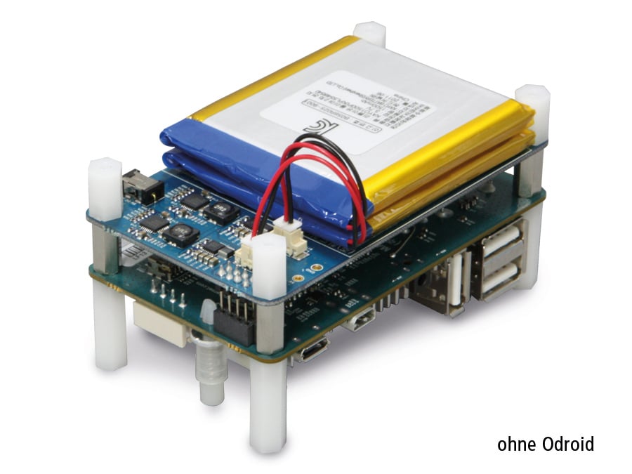 ODROID-U3 ODROID-UPS, USV, LiIon, 3 Ah