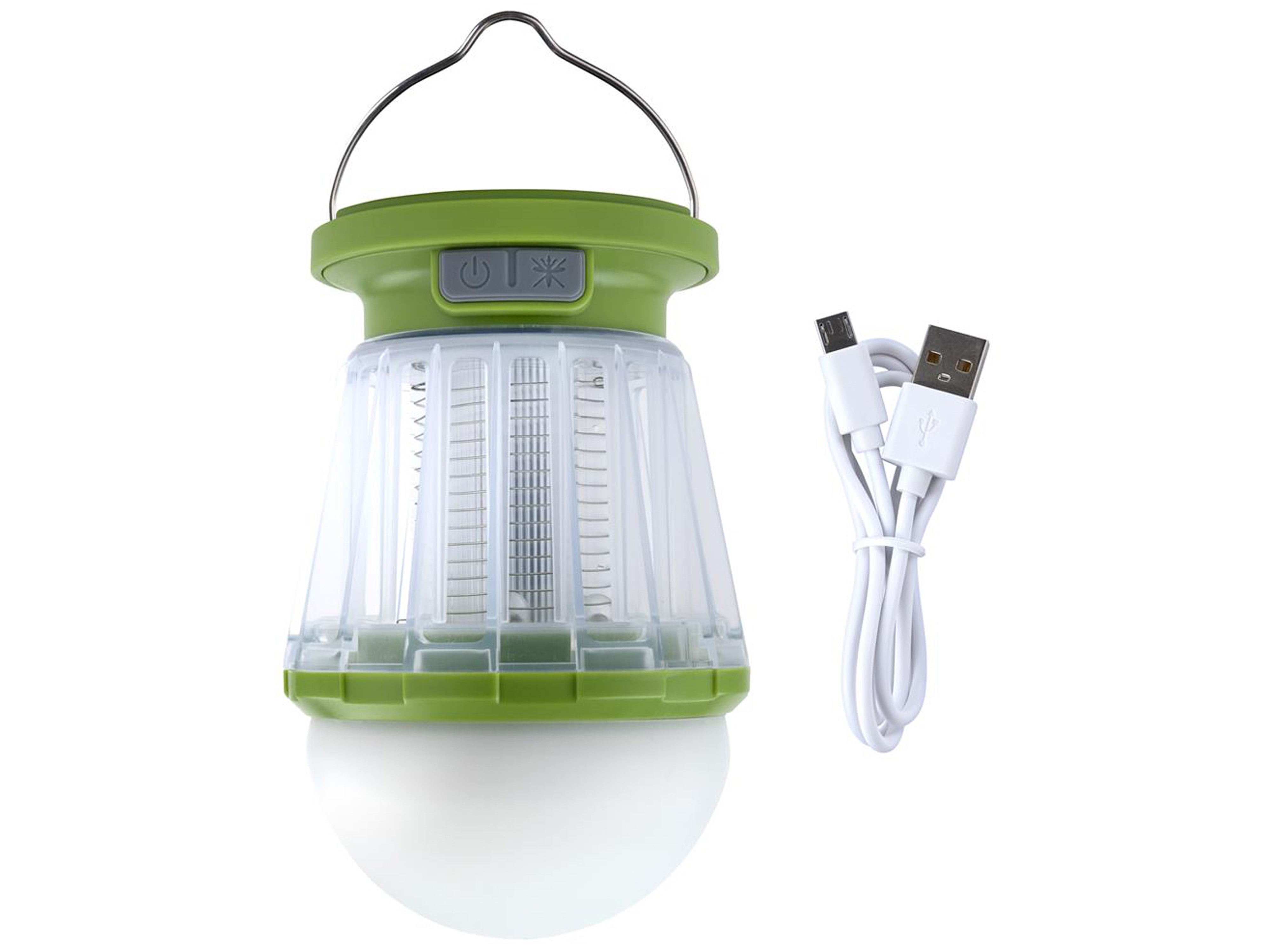 DÖRR Solar LED-Campinglampe Anti-Moskito, 6500 K, neongrün