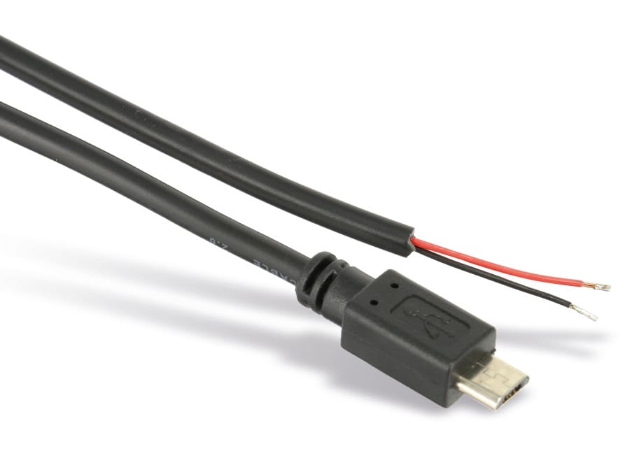 S-IMPULS Micro-USB Stromversorgungskabel, 1 m
