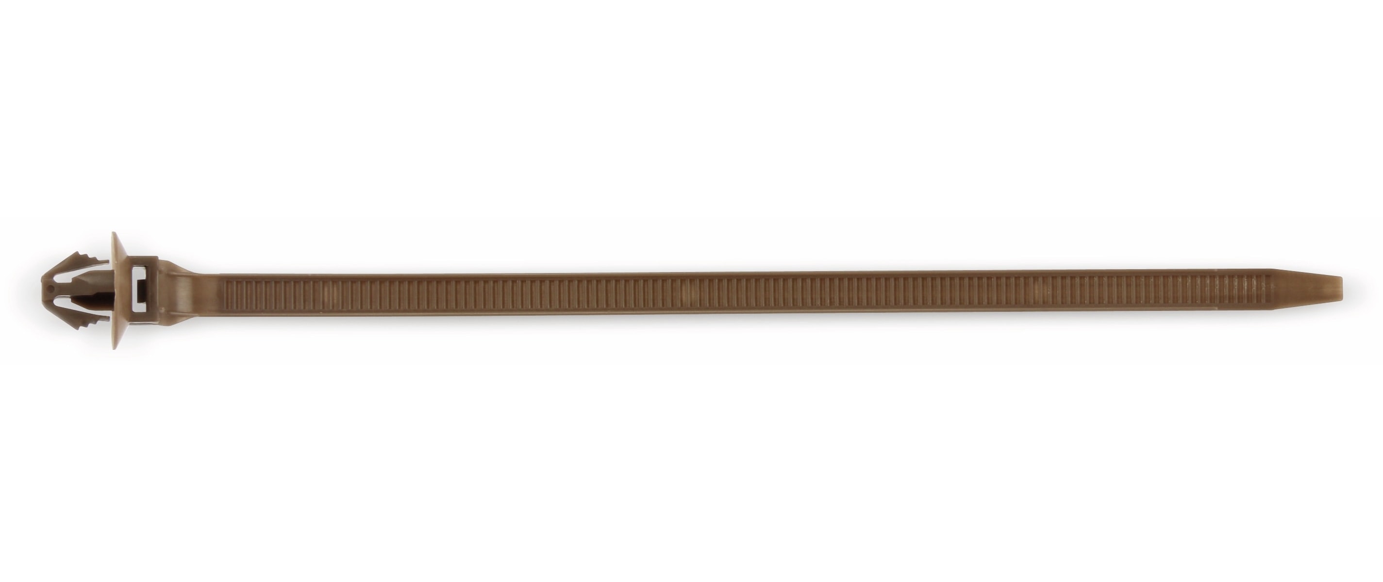 Snap-in Kabelbinder, 150 mm, braun