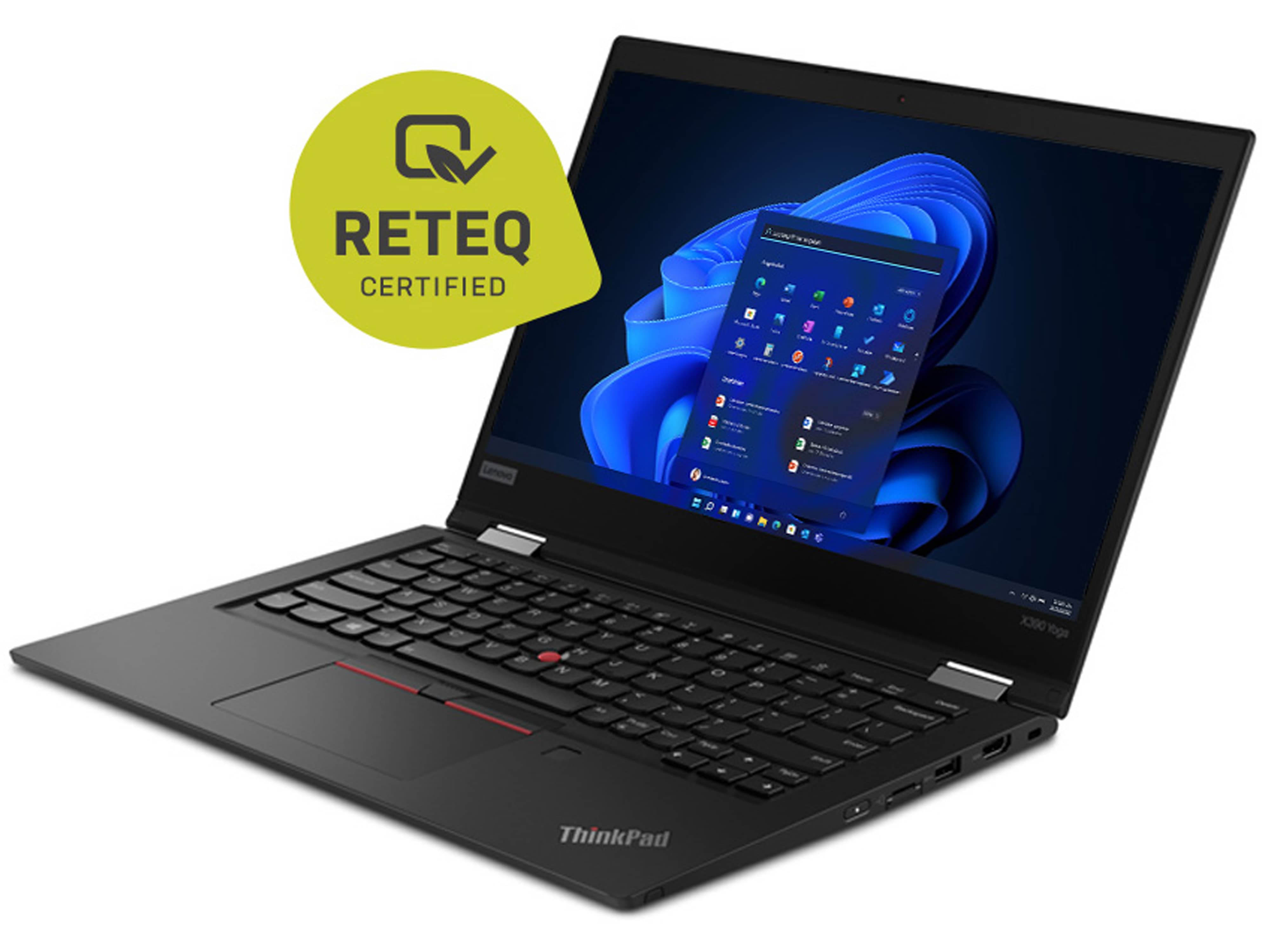 LENOVO Notebook ThinkPad X390 Yoga, 33,8 cm (13,3"), i7, 16GB, 1TB SSD, Win11P, refurbished