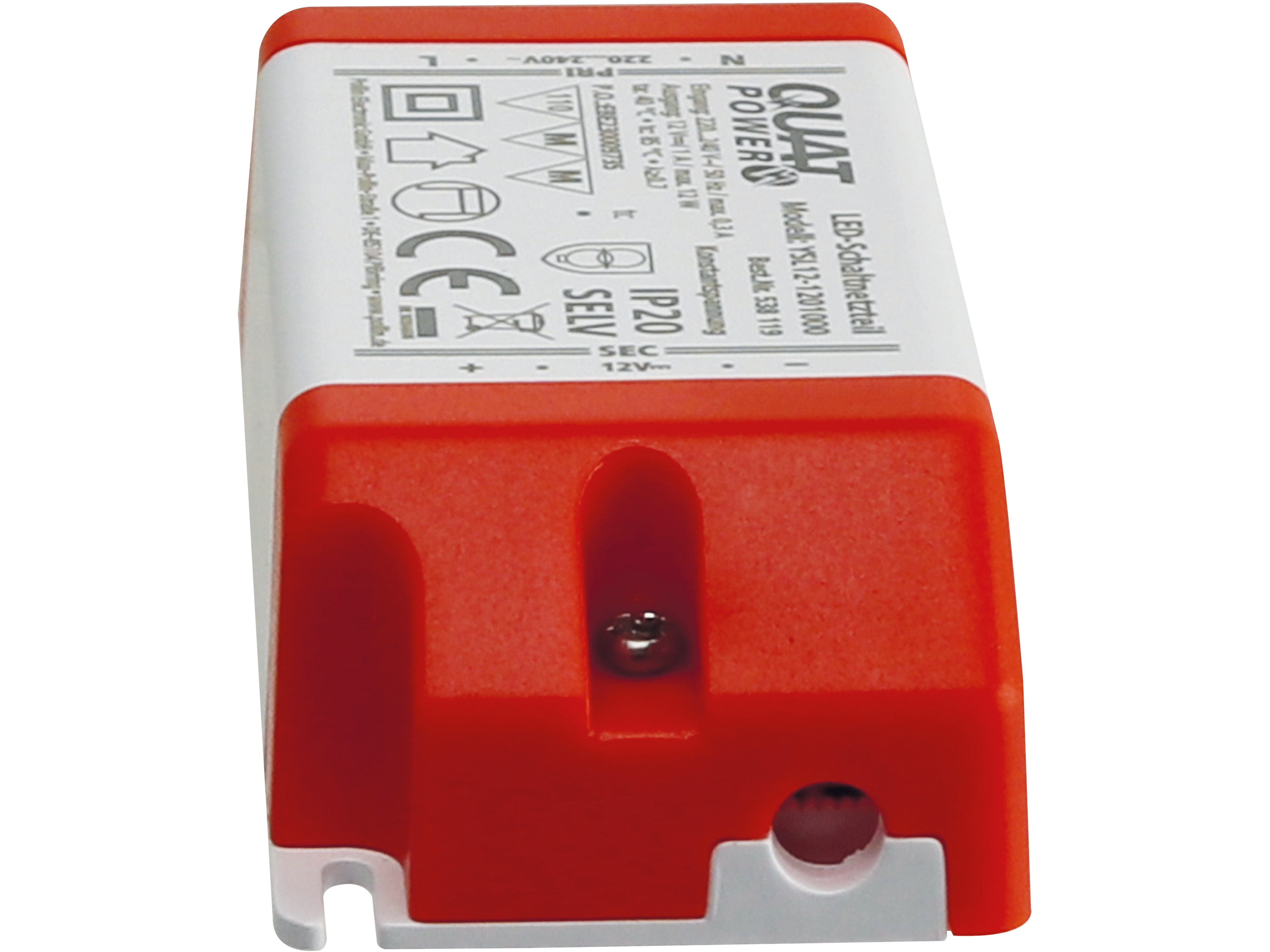 QUATPOWER LED-Schaltnetzteil YSL12-1201000, 12 V-, 12 W