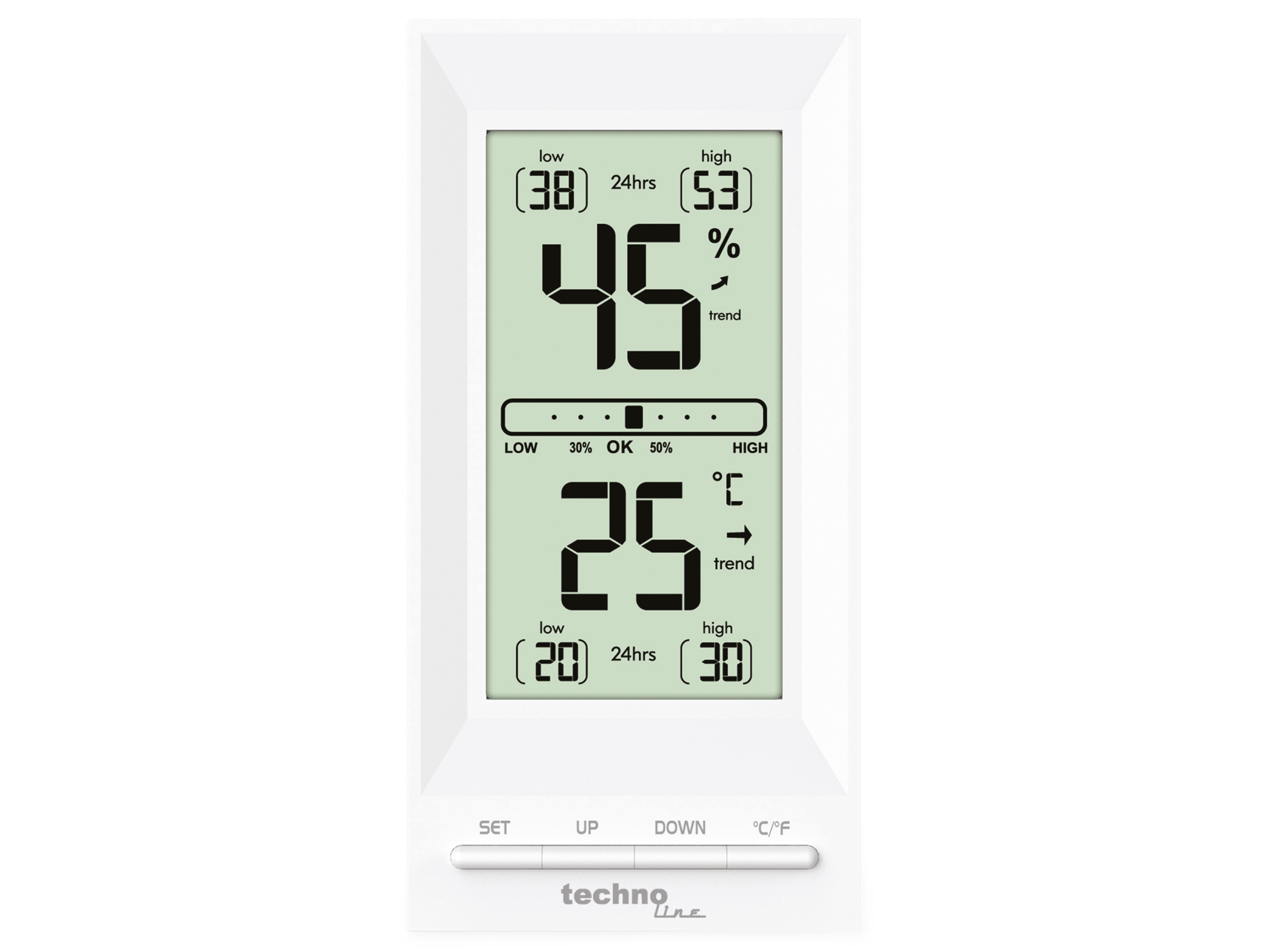 TECHNOLINE Digitales Thermometer-Hygrometer WS 9129 