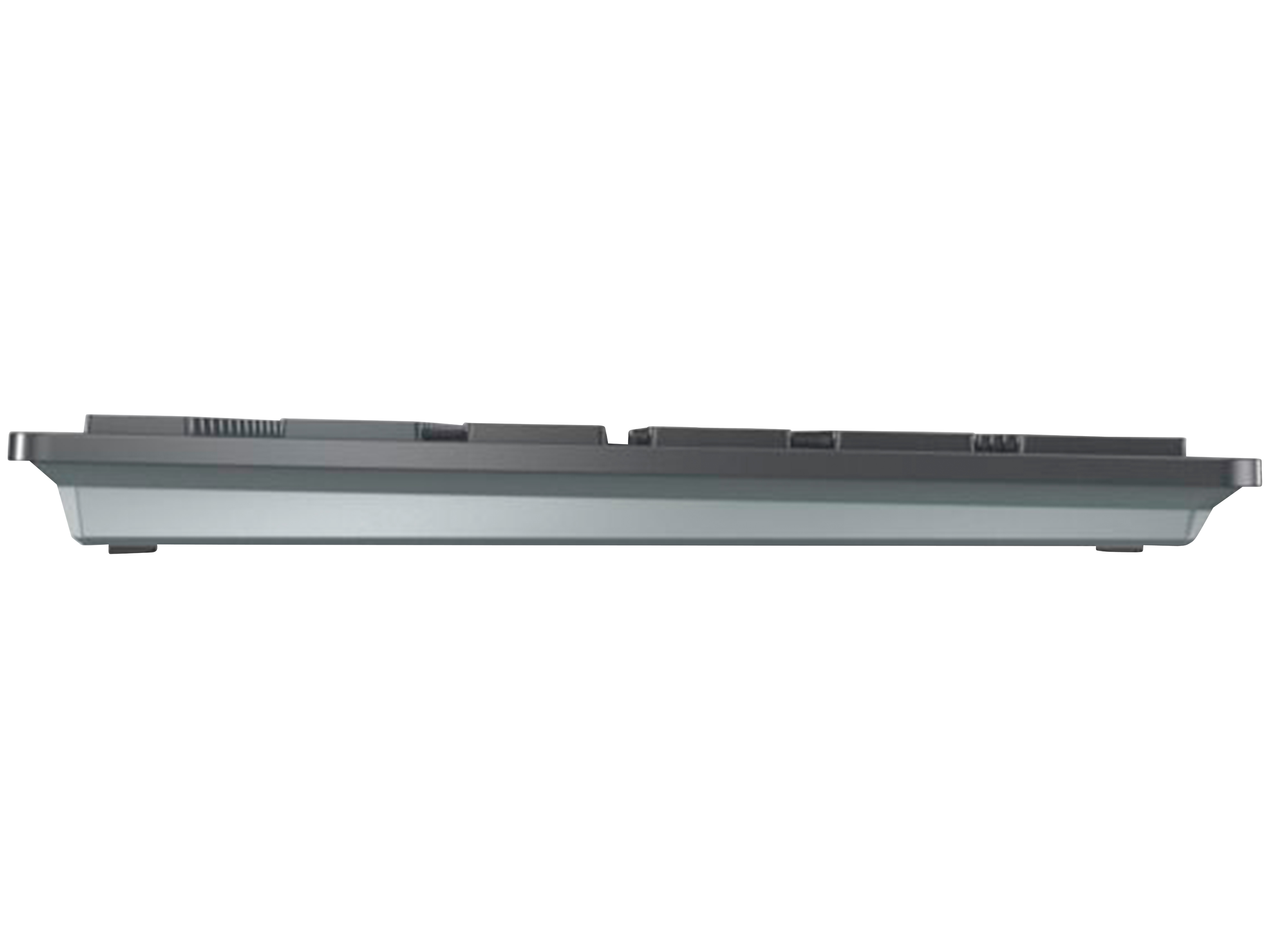 CHERRY Tastatur KW 9100 Slim schwarz/silber