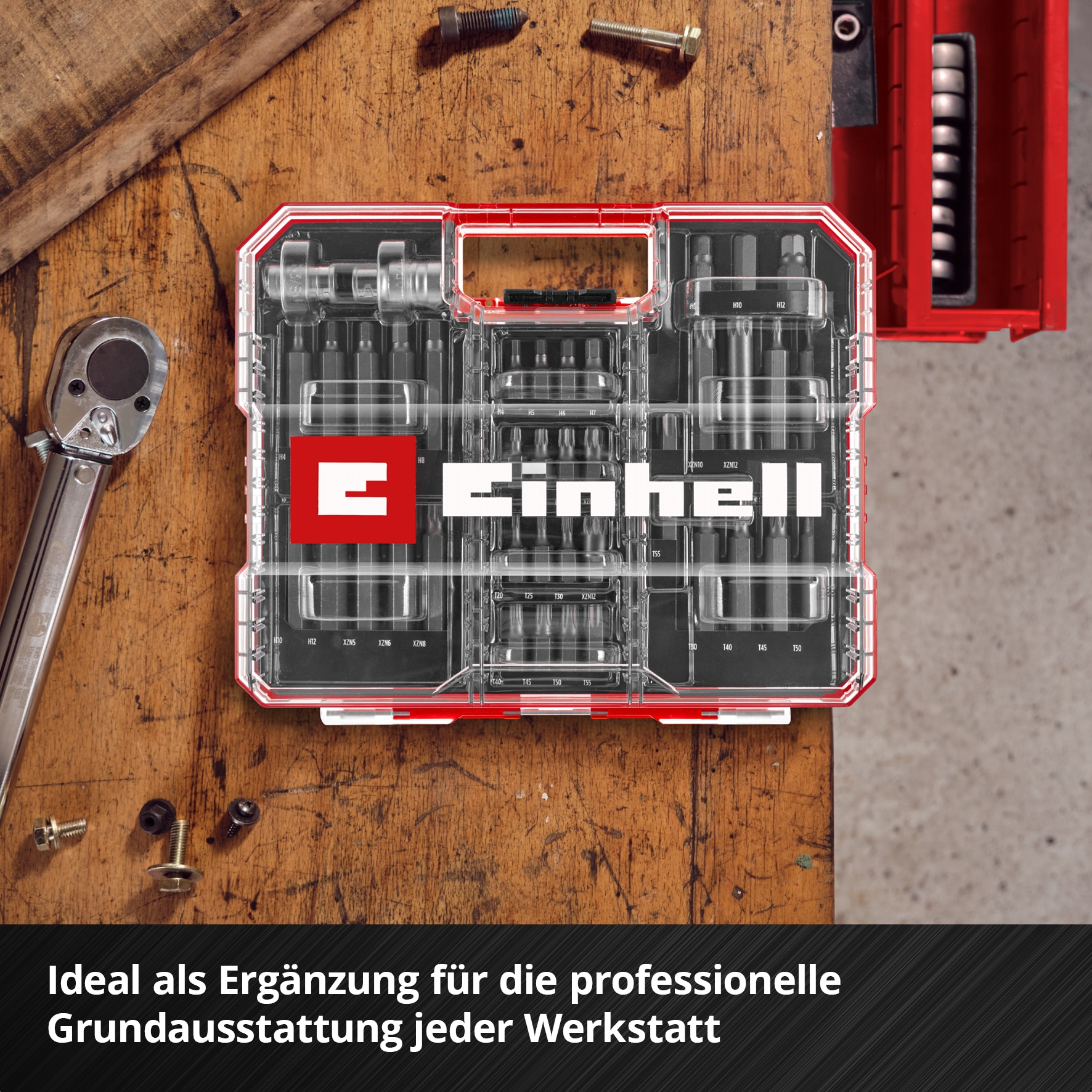 EINHELL Kraftbit-Set, 109032, XL-Case, 40-teilig