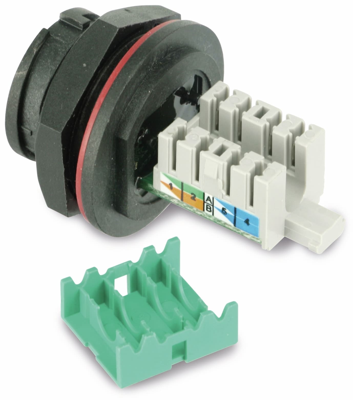 DAYCOM RJ45 Einbaukupplung NEK-IP68