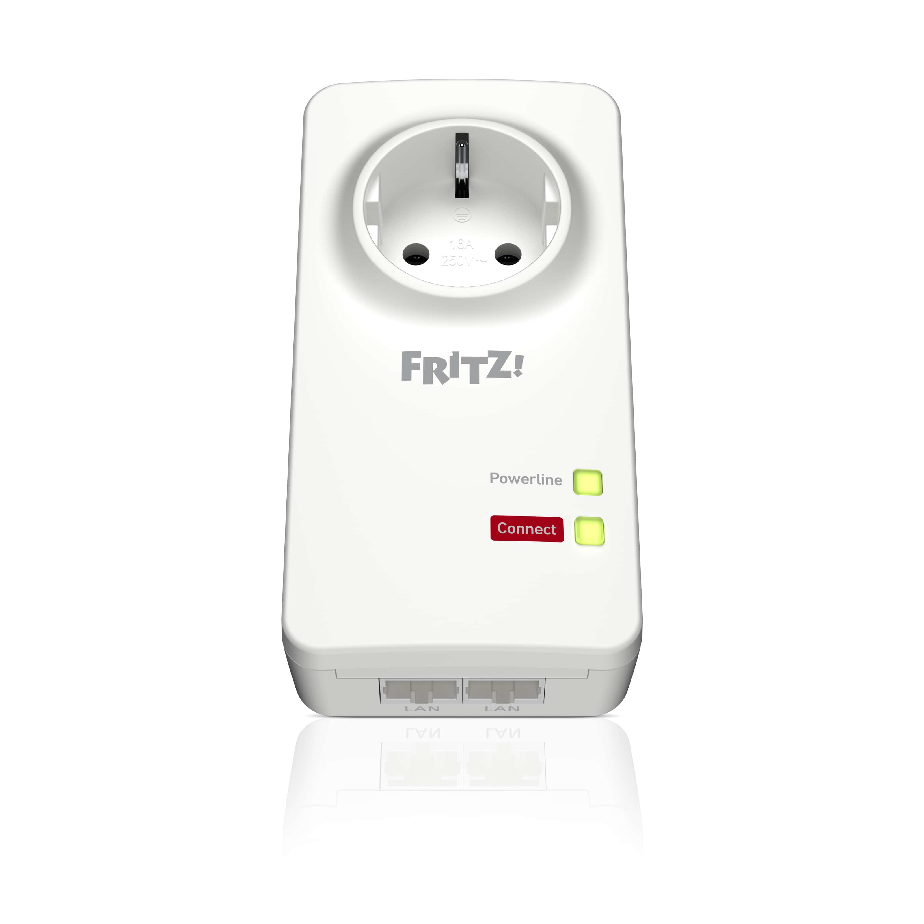 AVM FRITZ! Powerline 1220E, Einzeladapter, HomePlug AV