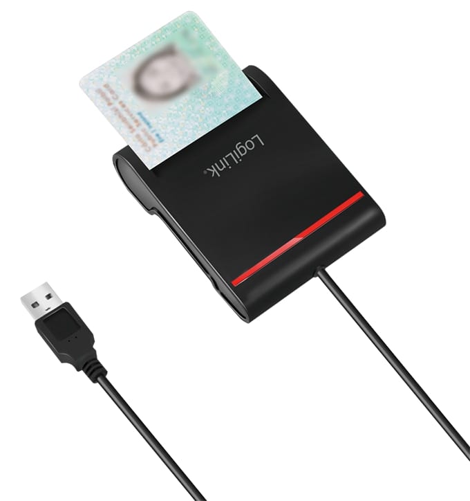 LOGILINK USB2.0-Kartenleser CR0047 für Smart-ID