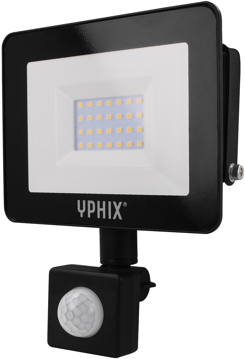 YPHIX LED-Baustrahler LED Floodlight John Sensor, 73625, 10 W, 3000 K