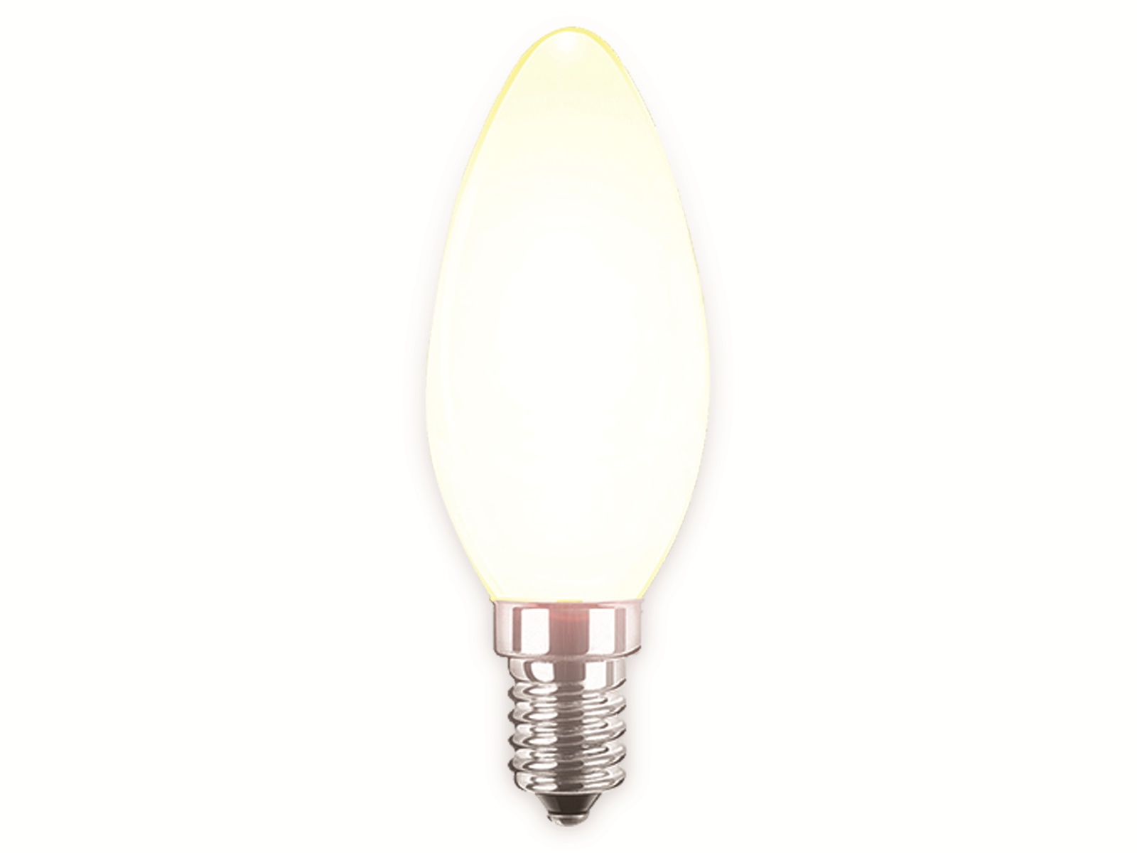 BLULAXA LED-Lampe 49059 Kerze, E14, EEK: F, 4,5 W, 470 lm, 4000 K, opal