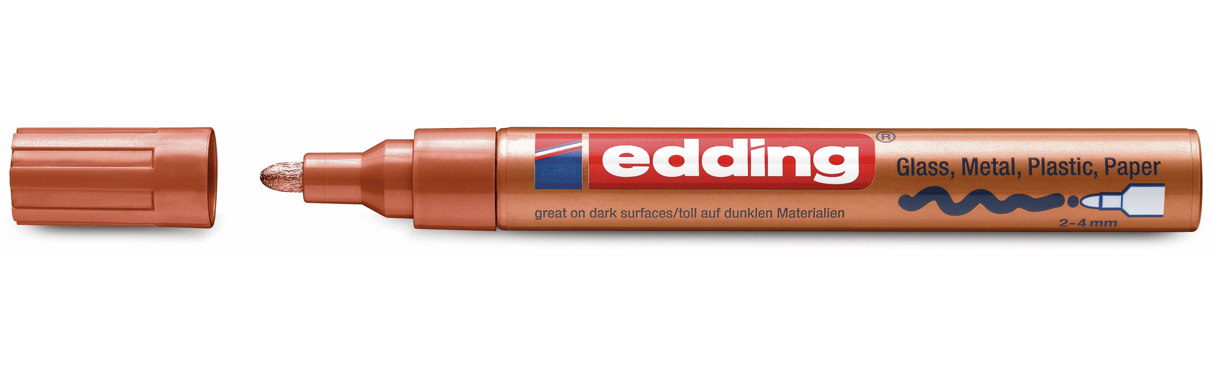 EDDING Paint-Marker, e-750 CR, kupfer