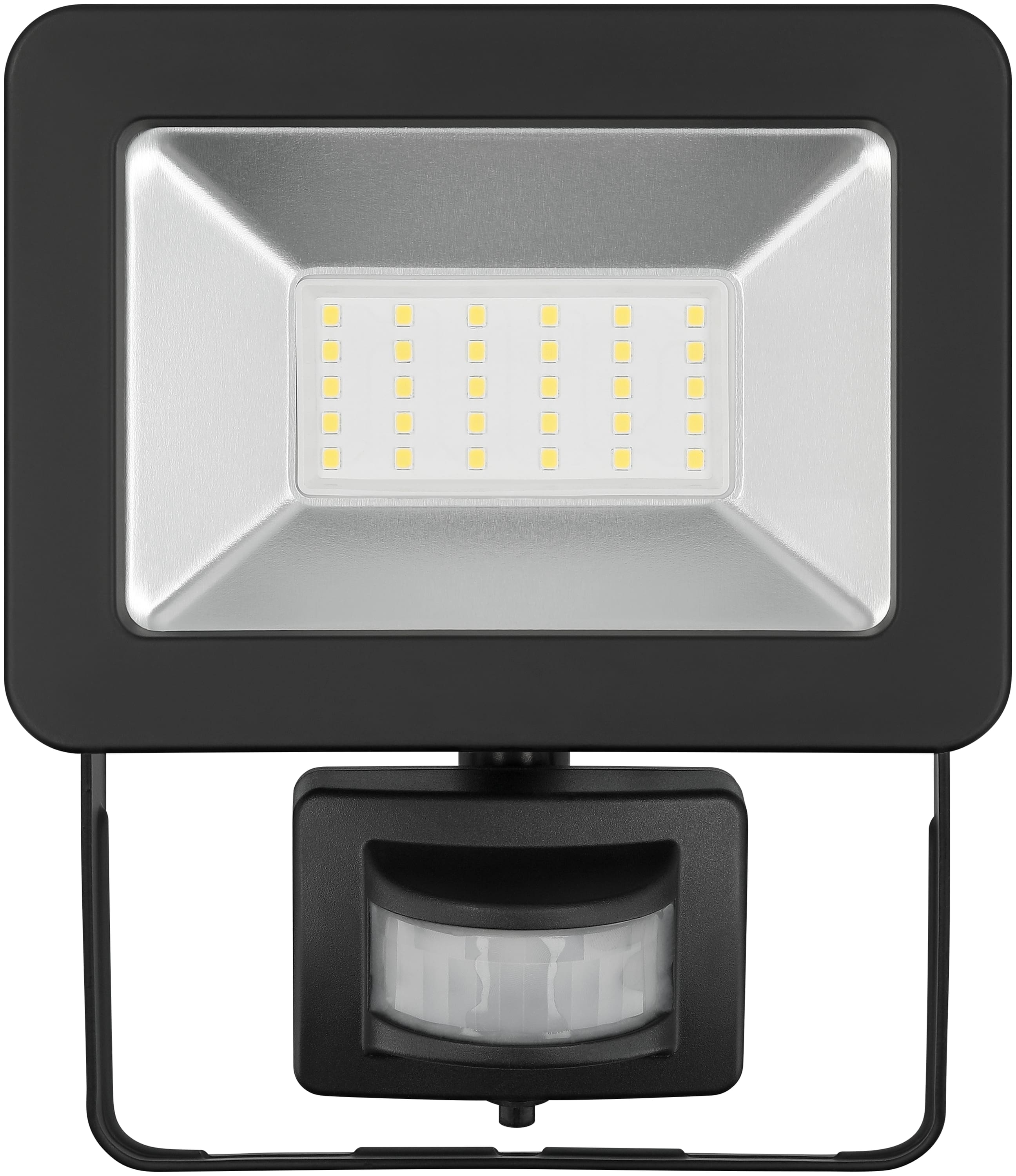 GOOBAY LED-Fluter mit Bewegungsmelder, 30W, 2550lm, 4000K, schwarz