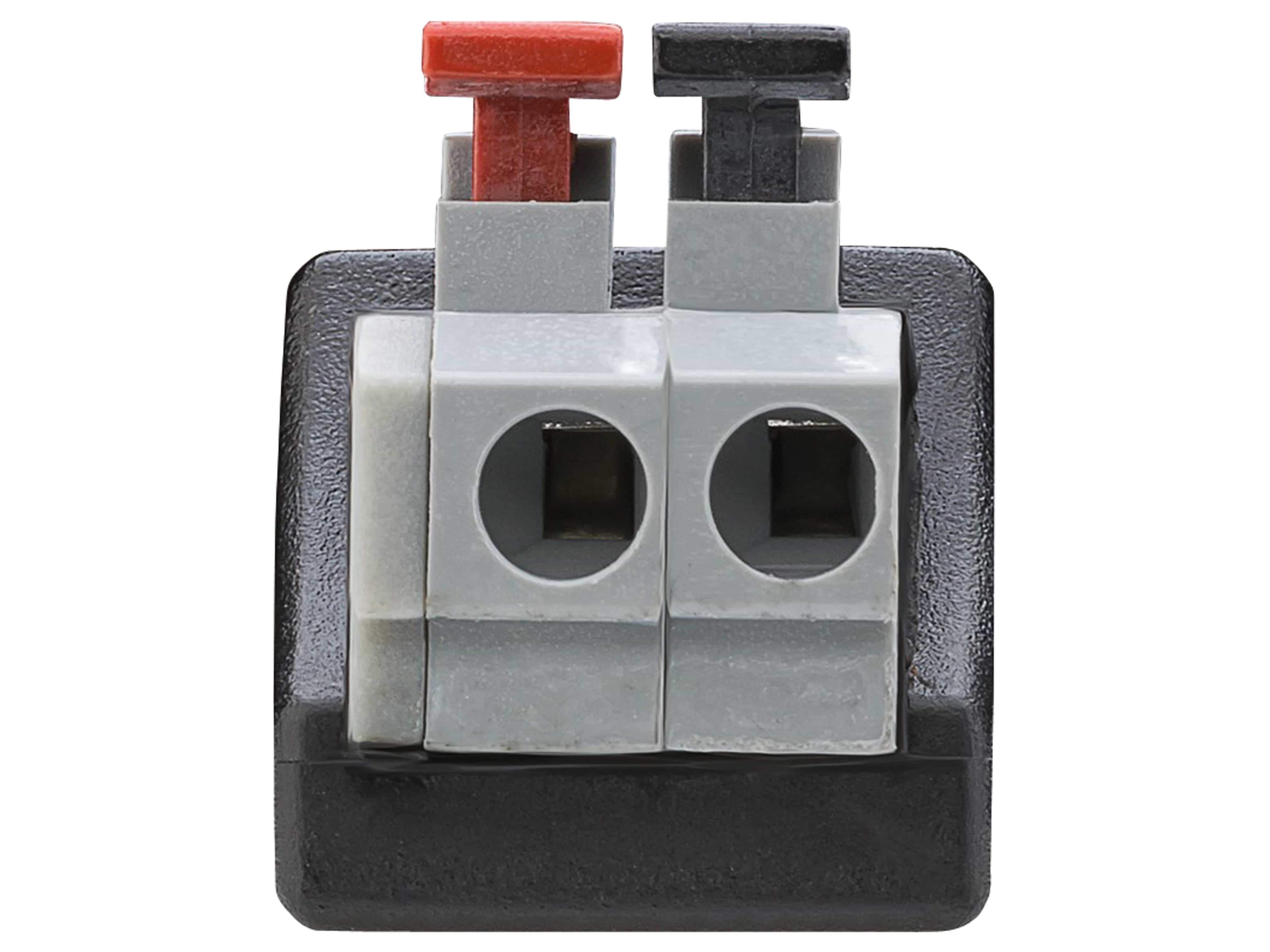 GOOBAY Terminal Block 76749, 2-pin auf DC-Buchse (5.50x2.10 mm)