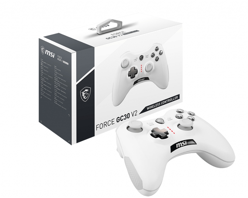 MSI Force GC30 V2 White Gamecontroller USB