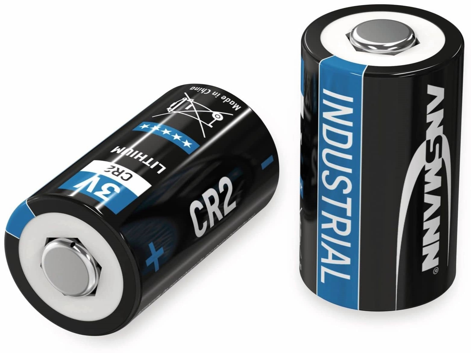 ANSMANN Lithium-Batterie CR 2, 10 Stück