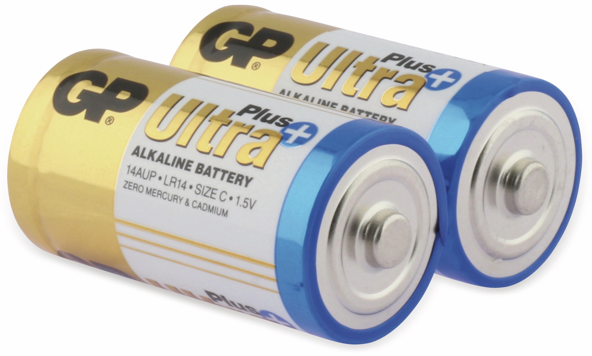 GP Baby-Batterien ULTRA PLUS ALKALINE, 2 Stück