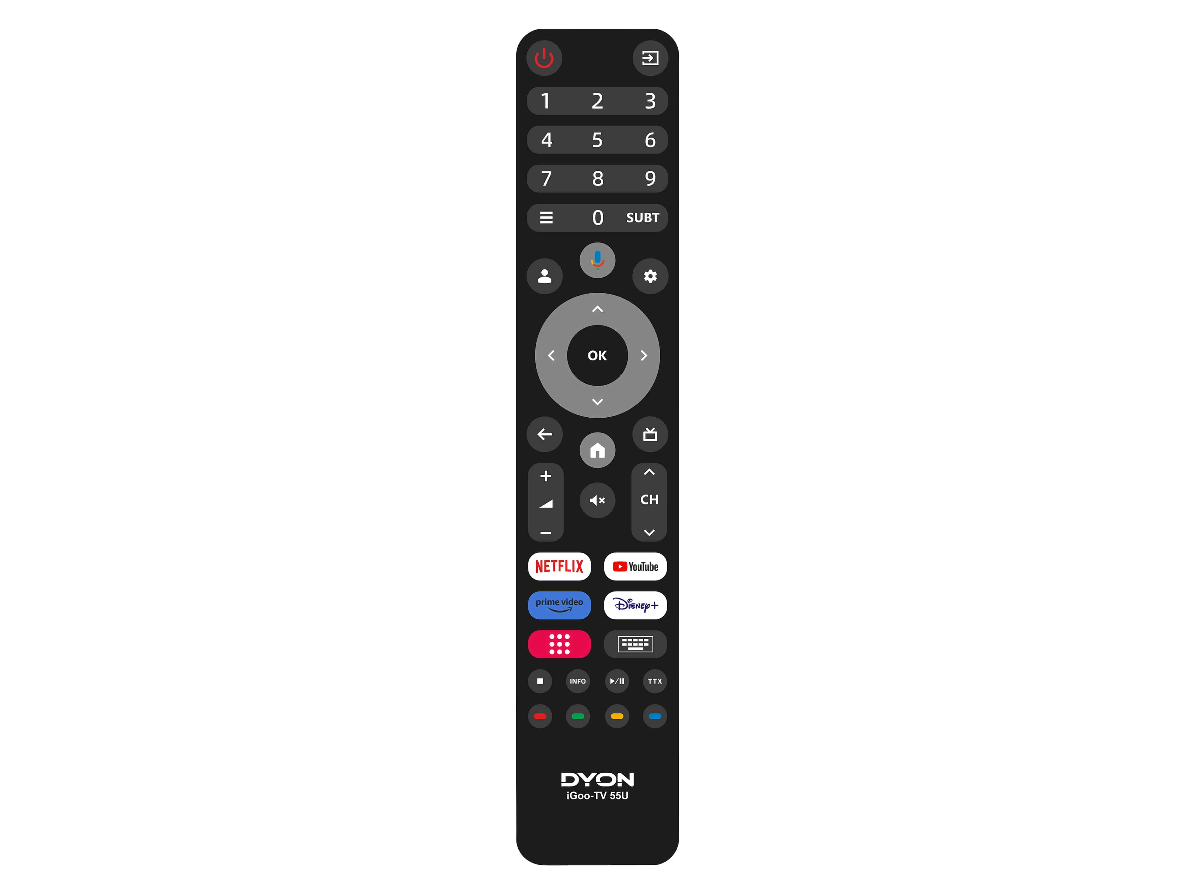 DYON LED-TV iGoo-TV 43F, 108 cm (43"), EEK F, FullHD