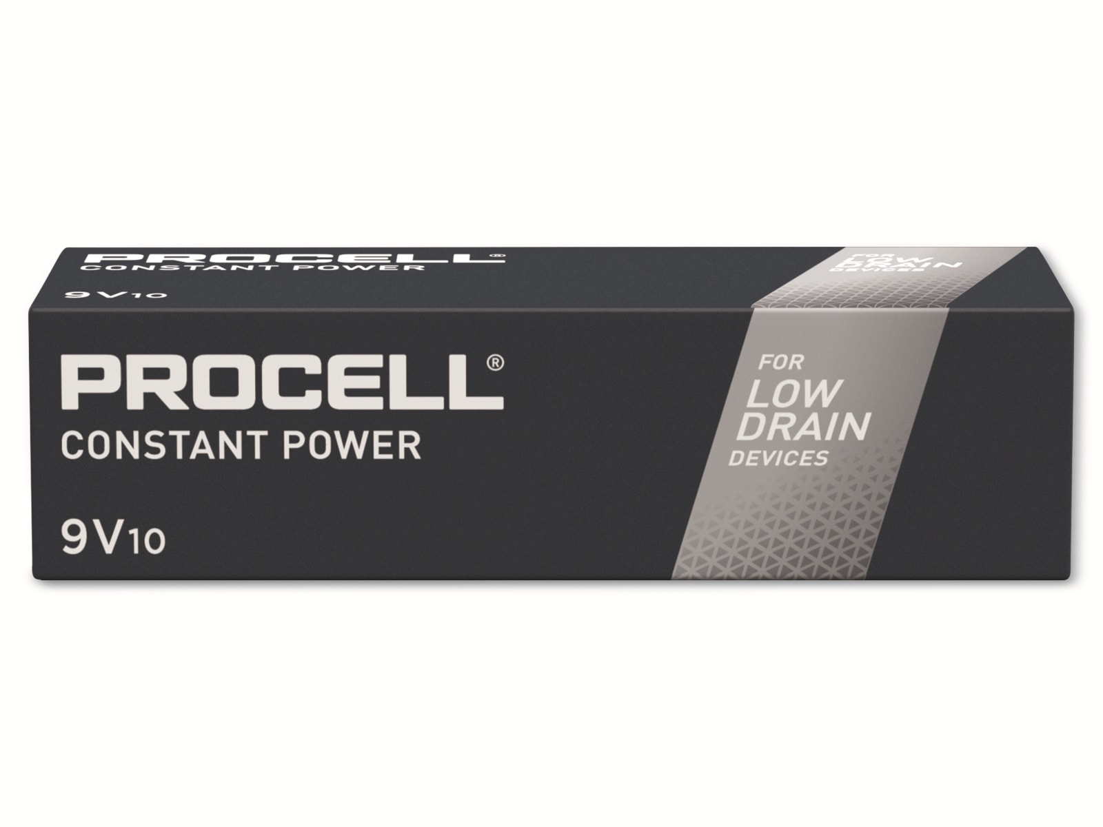 DURACELL Alkaline-Batterie E-Block, 6LR61, 9V, Procell Constant, 10 Stück