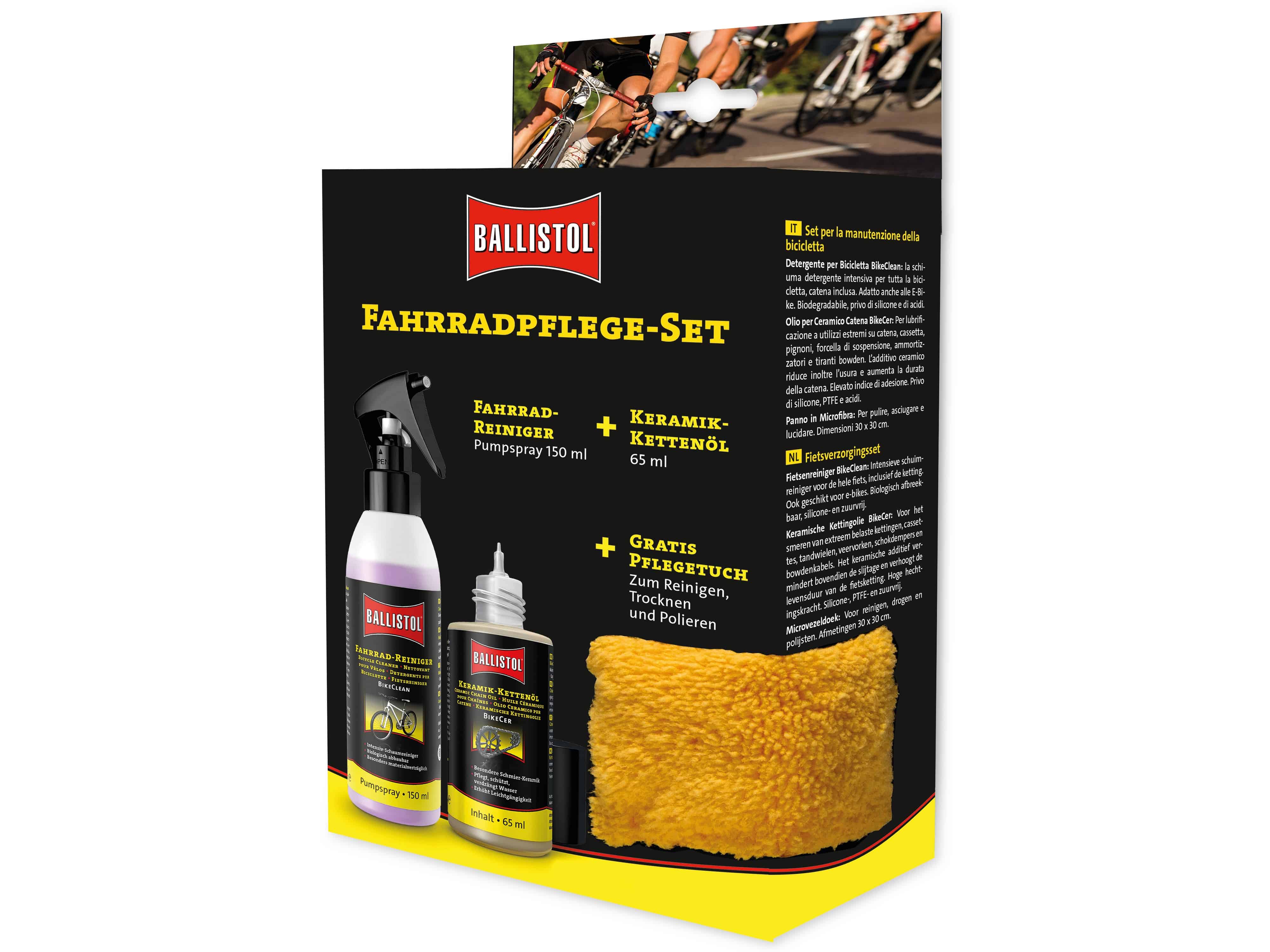 BALLISTOL Fahrrad-Pflegeset 