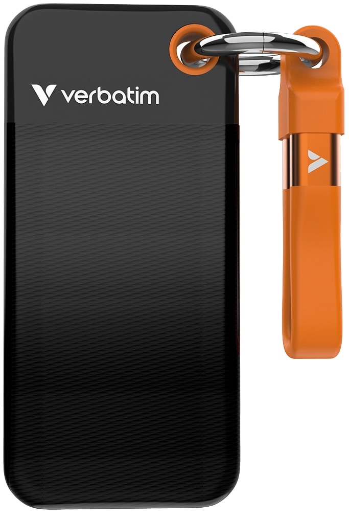 VERBATIM Externe SSD Pocket 2TB schwarz-grau