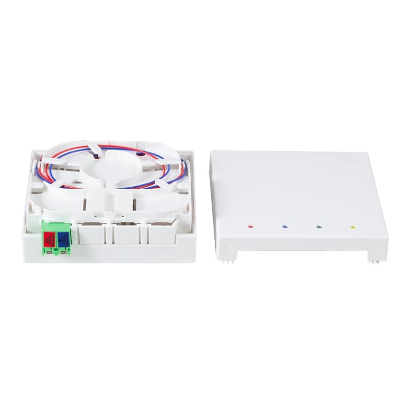 LOGILINK FTTH-Anschlussbox FB2LC20, 1x LCD/APC, mit 20 , Anschlusskabel