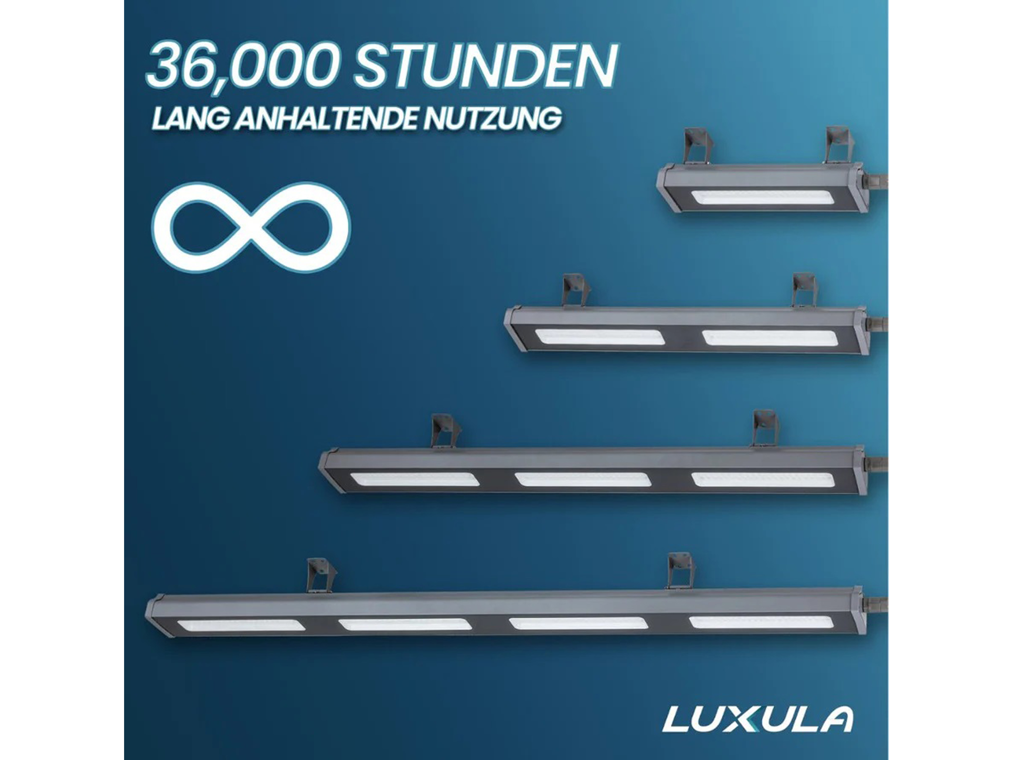 LUXULA LED-Highbay-Leuchte, linear, EEK: E, 50W, 6000lm, 5000K