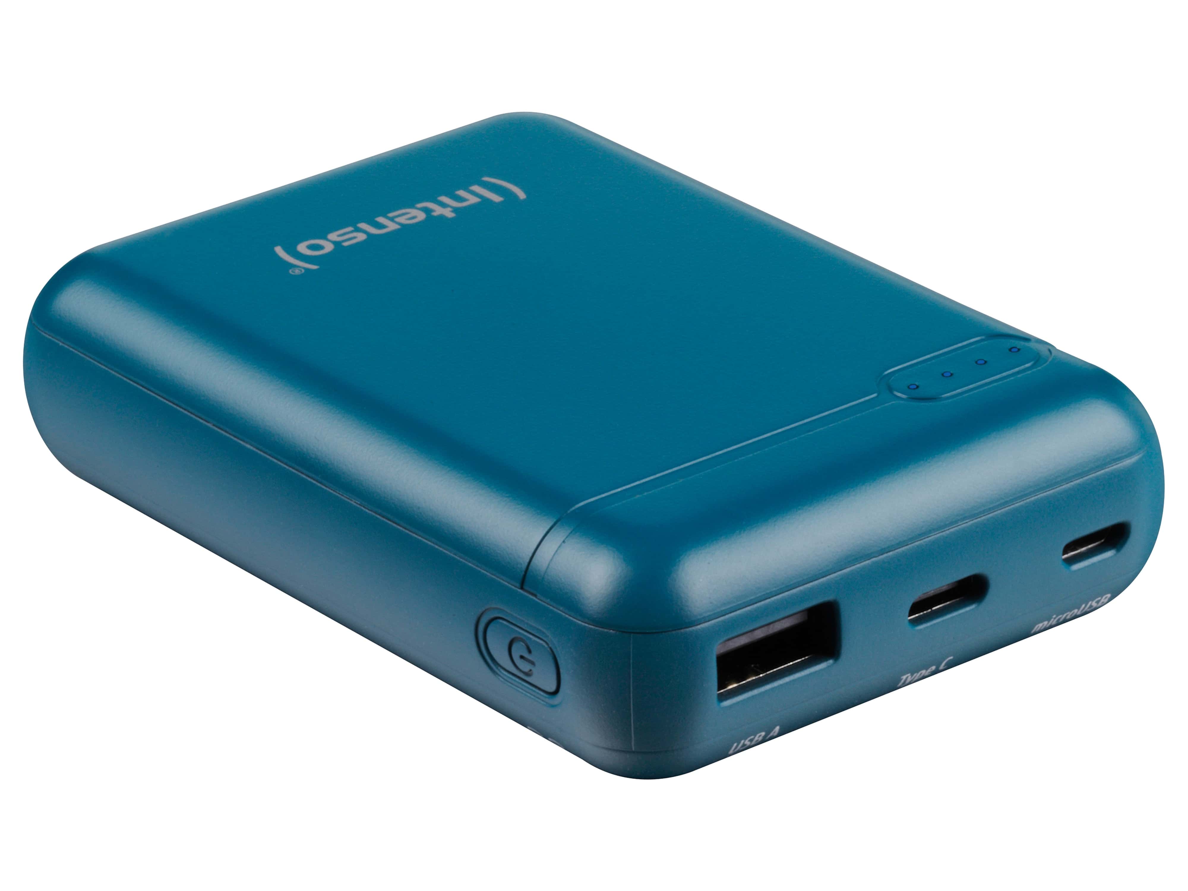 INTENSO USB Powerbank 7313537 XS 10000, 10.000 mAh, petrol