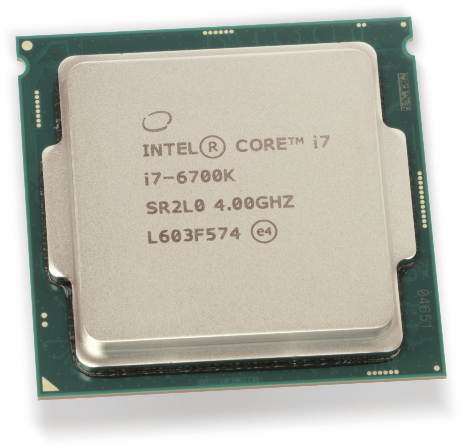 Intel CPU Core i7-6700K, 4GHz, 8MB