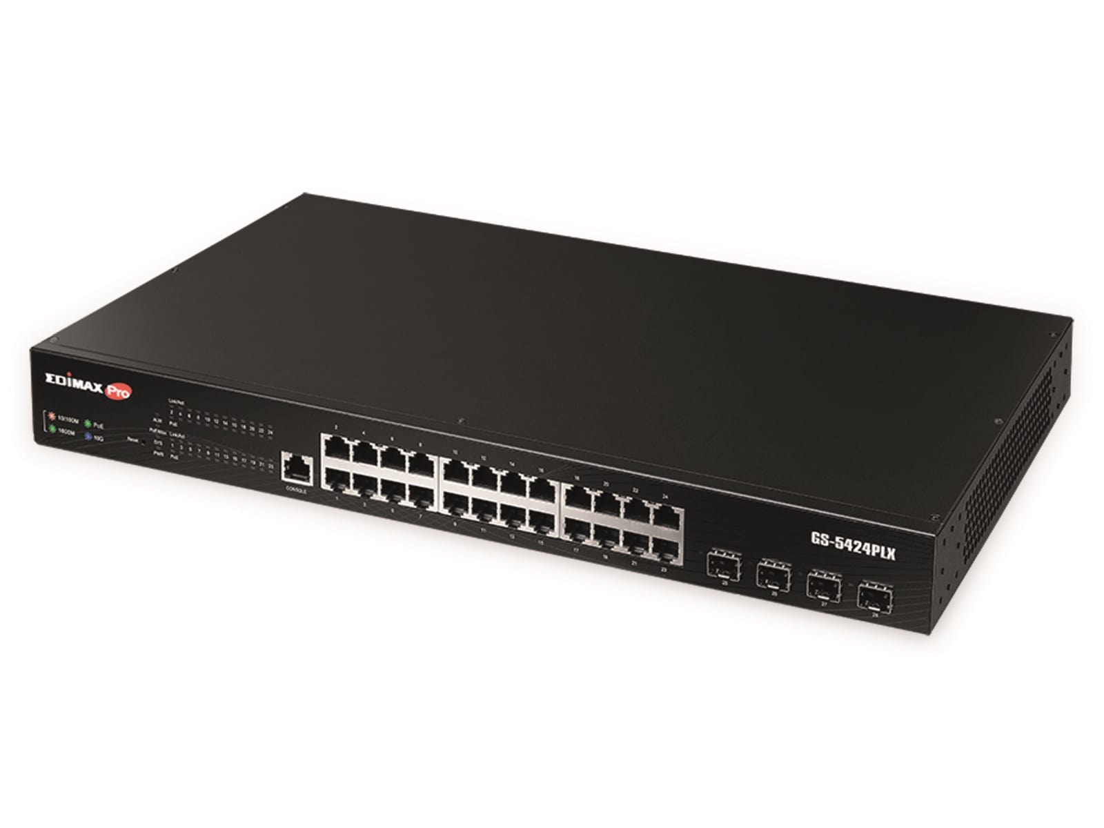 EDIMAX Gigabit-Switch GS-5424PLX, 24-port