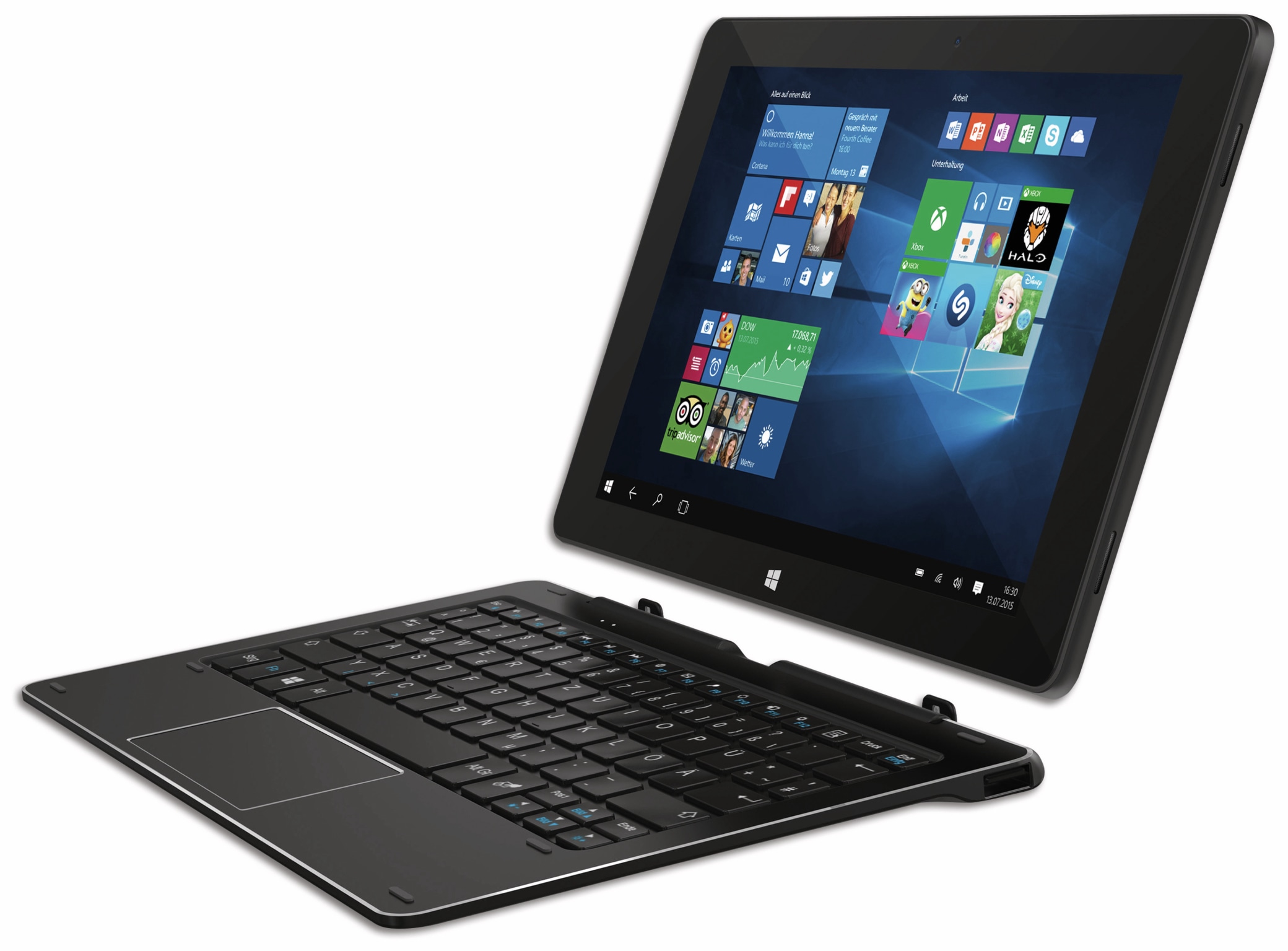 Tablet-PC TREKSTOR SurfTab duo W1 WiFi, 10,1", FullHD, Windows 10, B-Ware