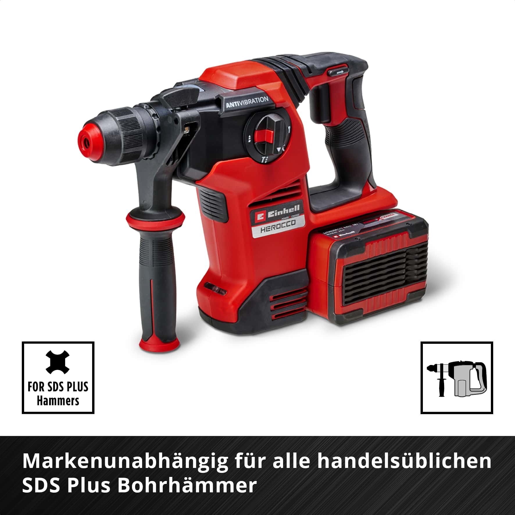 EINHELL SDS-Plus Hammerbohrer-Set 265510, 6-14 mm, 160 mm, 7-teilig