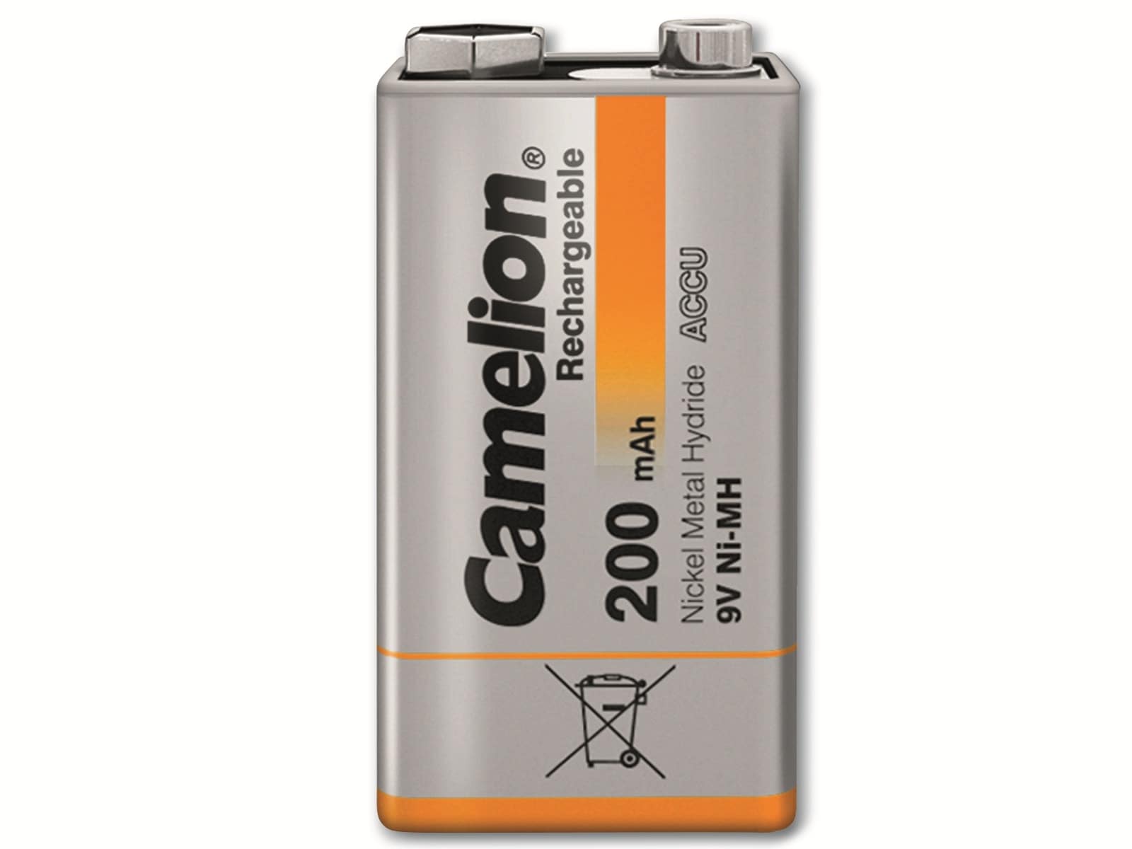 CAMELION NiMH-9 V-Blockakku 200 mAh