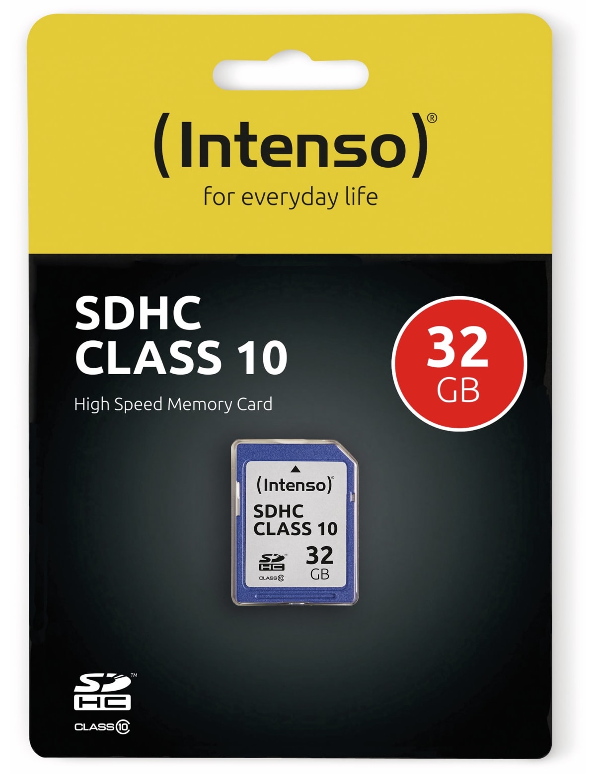 INTENSO SDHC Card 3411480, 32 GB, Class 10