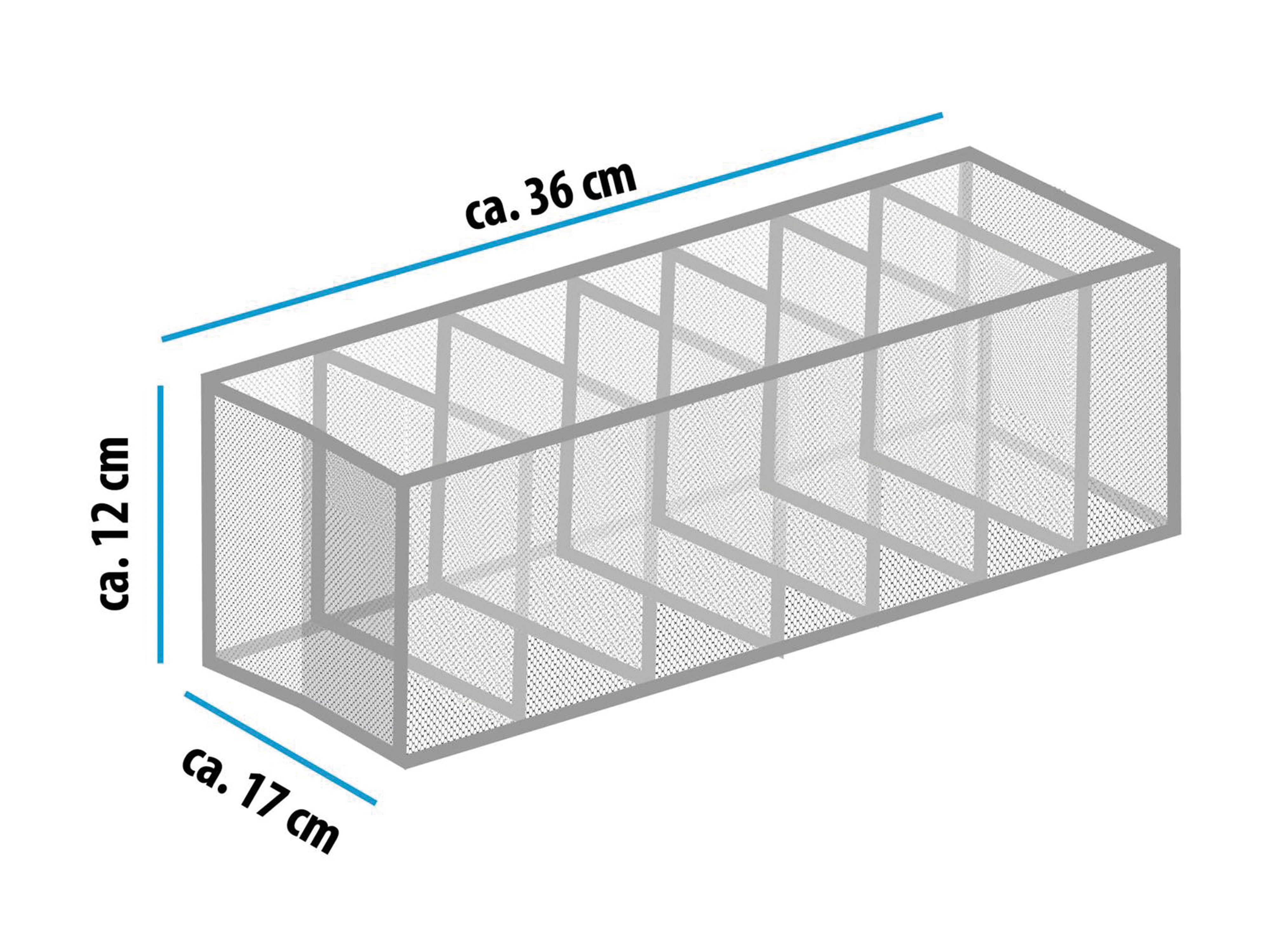 ALPINA Kleidungs-Organizer, 36x17x12 cm 