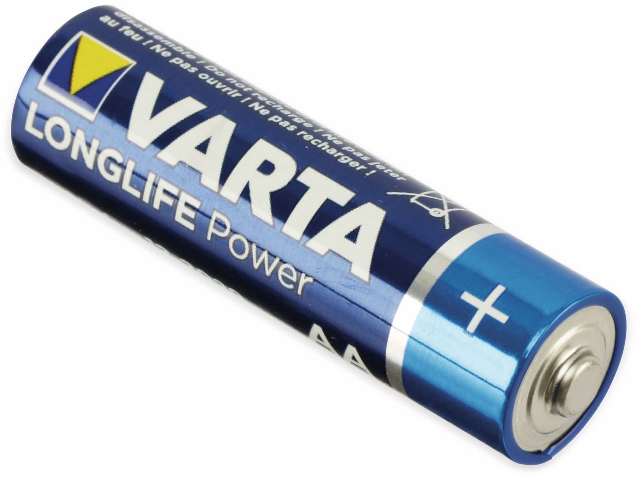 VARTA Mignon-Batterie, Alkaline, 8 Stück, LONGLIFE Power 4906