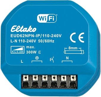 ELTAKO Universal-Dimmaktor EUD62NPN-IP, 110-240V