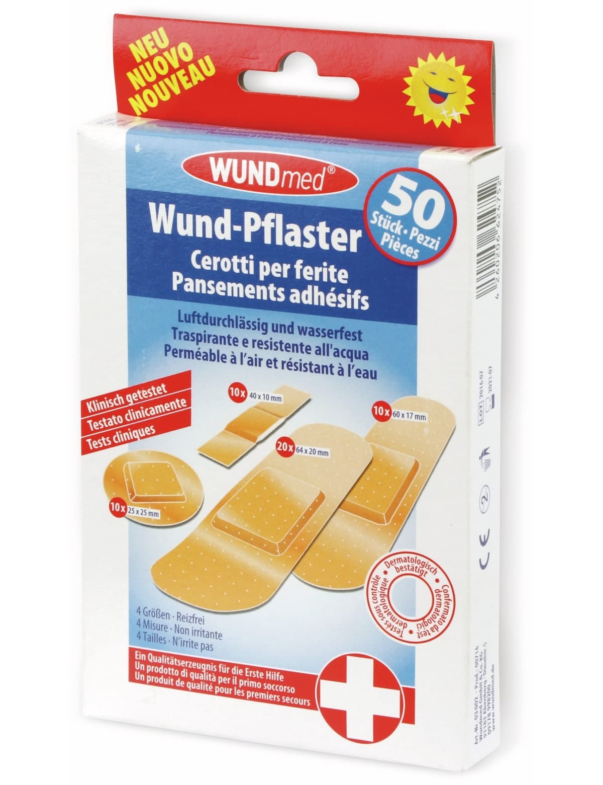 Wundmed Pflaster-Set 50 Stück