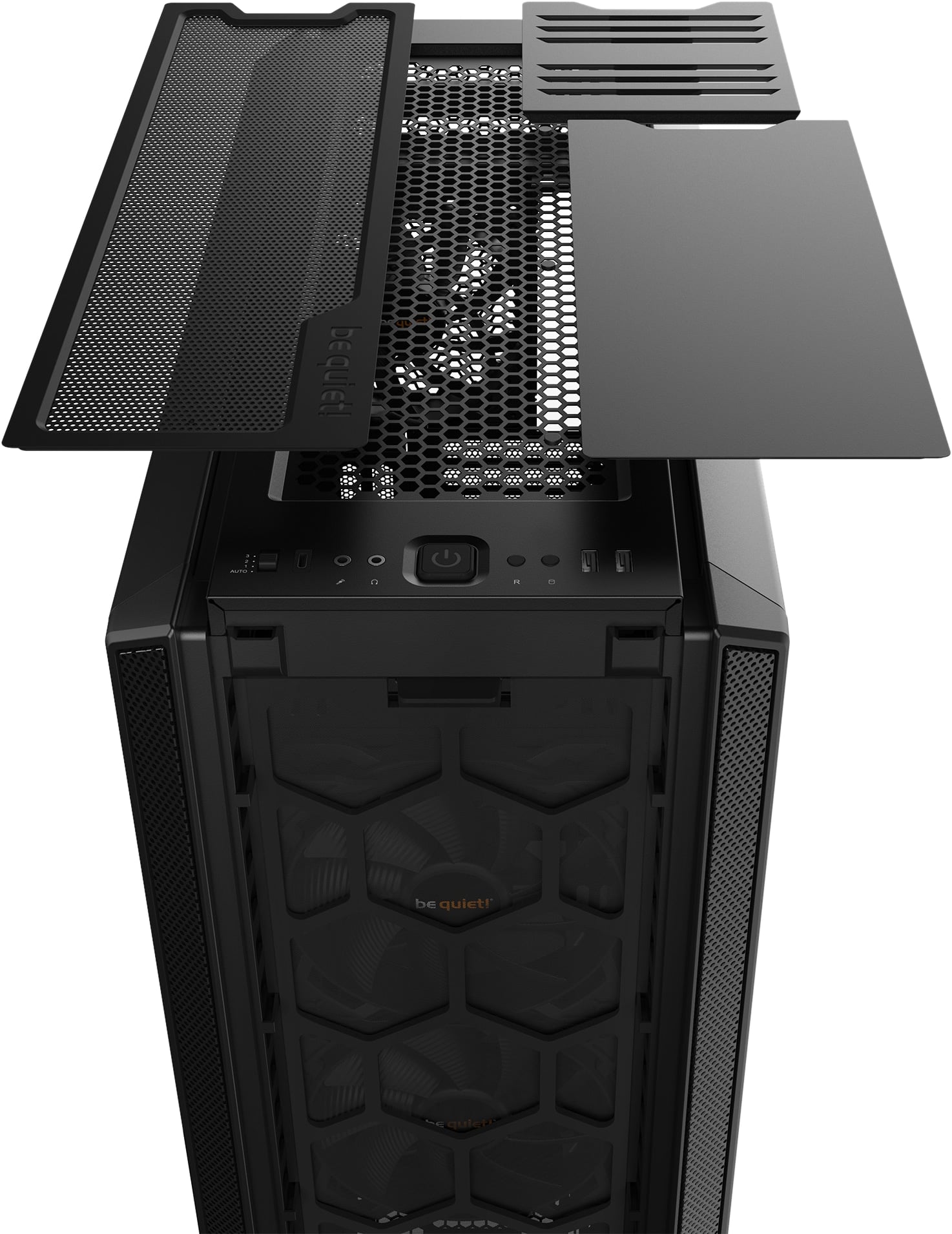 BE QUIET! Midi Tower Silent Base 802 Black