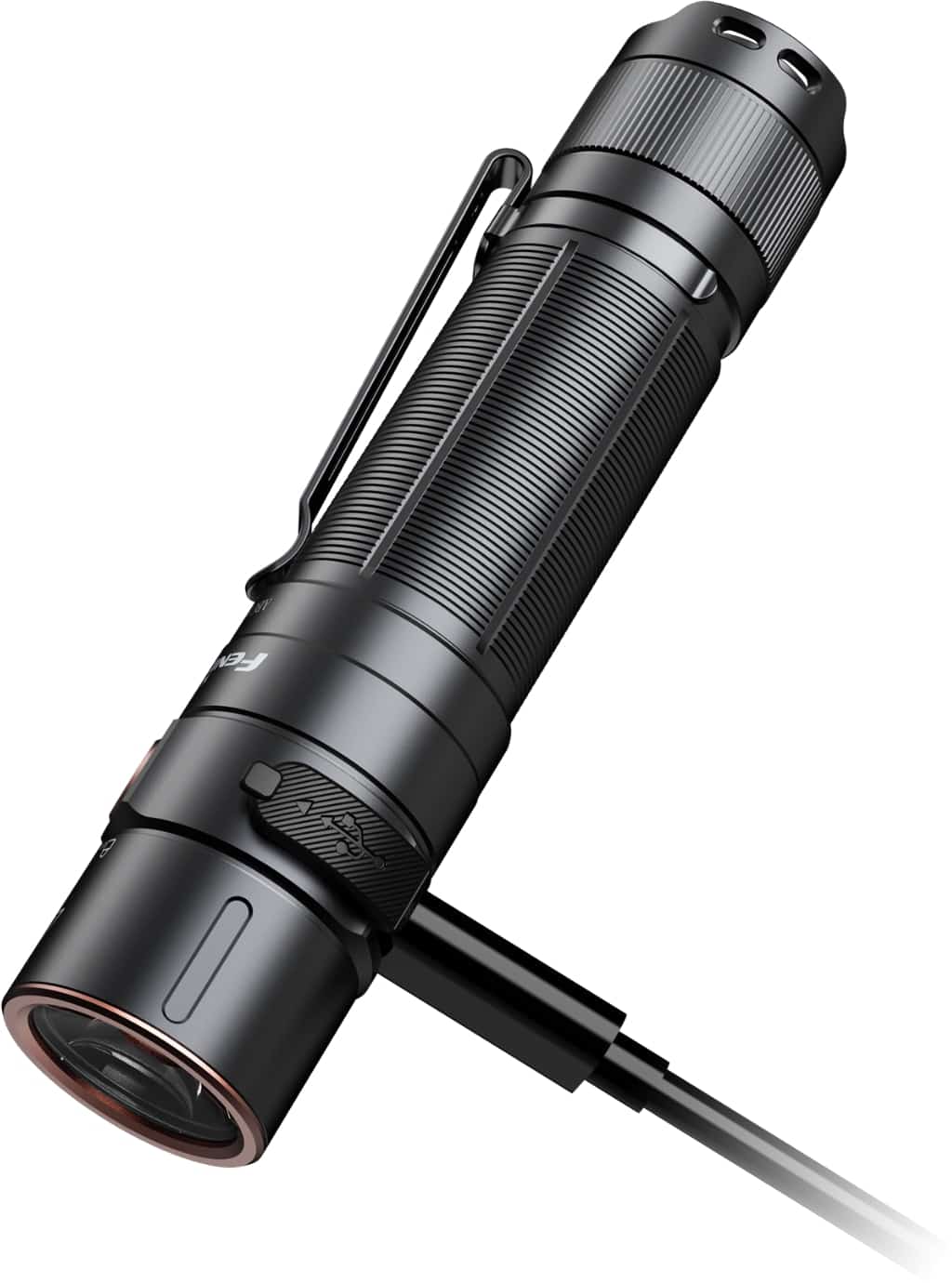 FENIX LED-Taschenlampe E35R, Akkubetrieb, schwarz