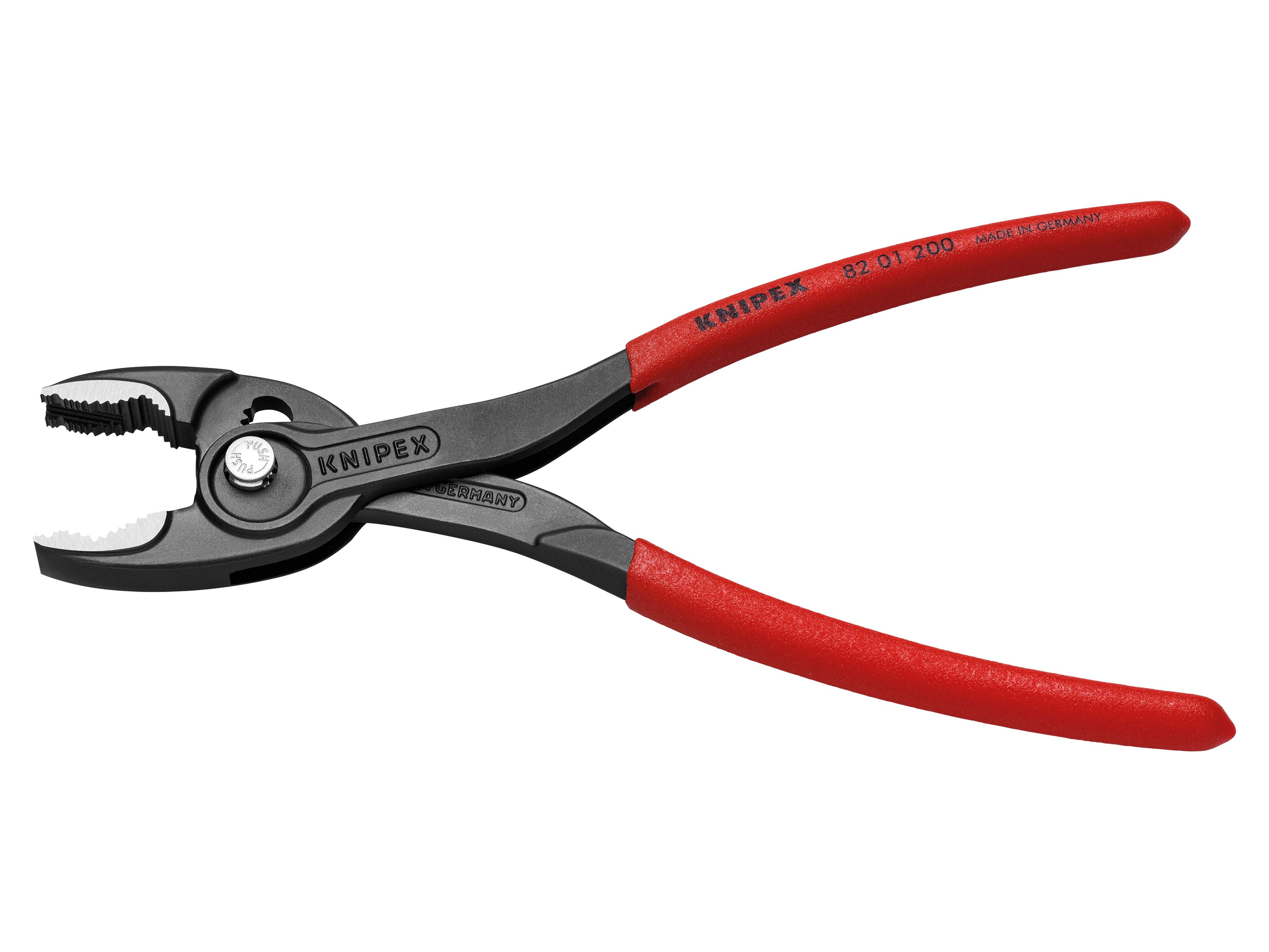 KNIPEX Frontgreifzange, TwinGrip, 200 mm, 82 01 200