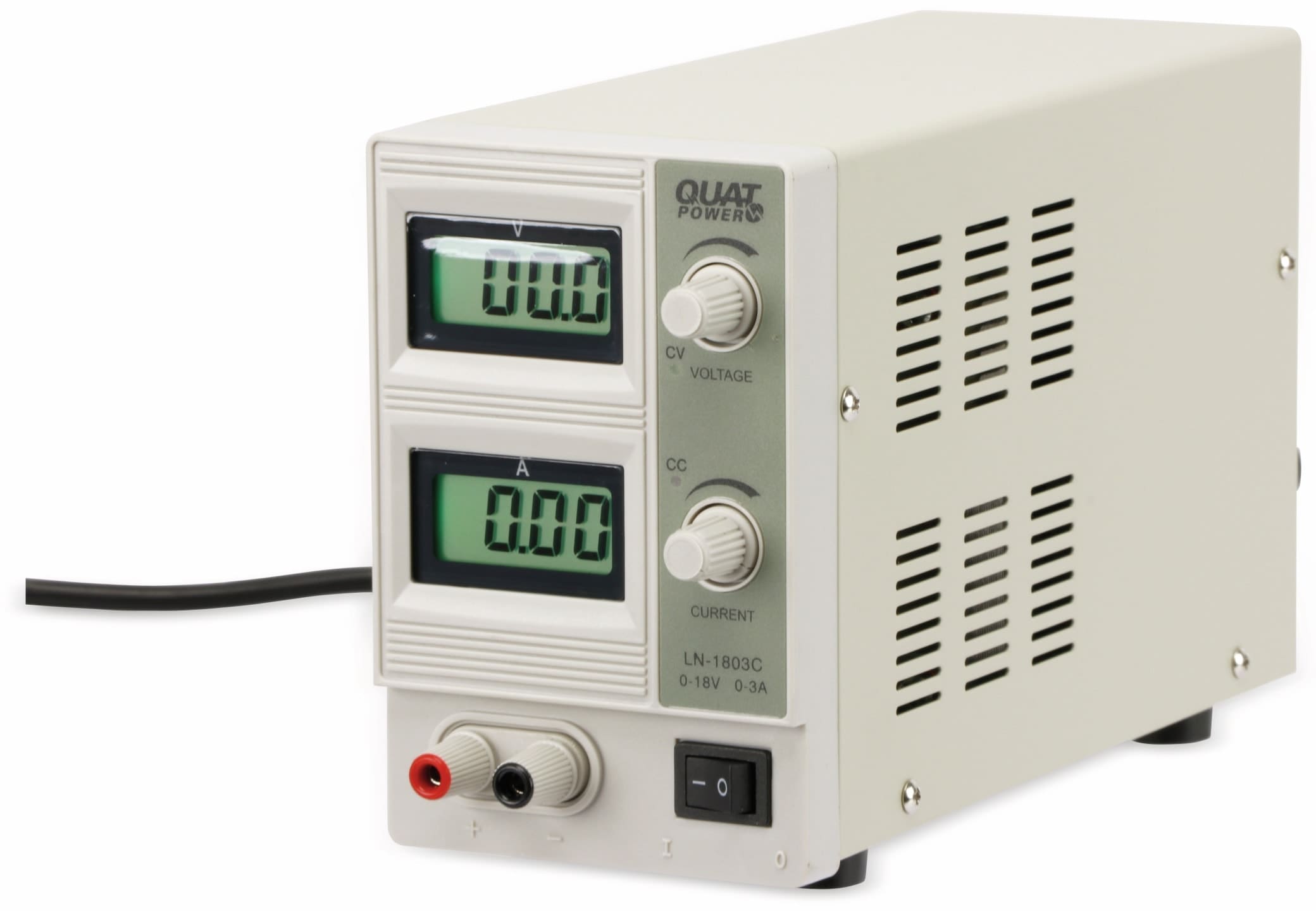 QuatPower Netzgerät LN-1803C, 0...18V-, 0...3A, LCD, B-Ware