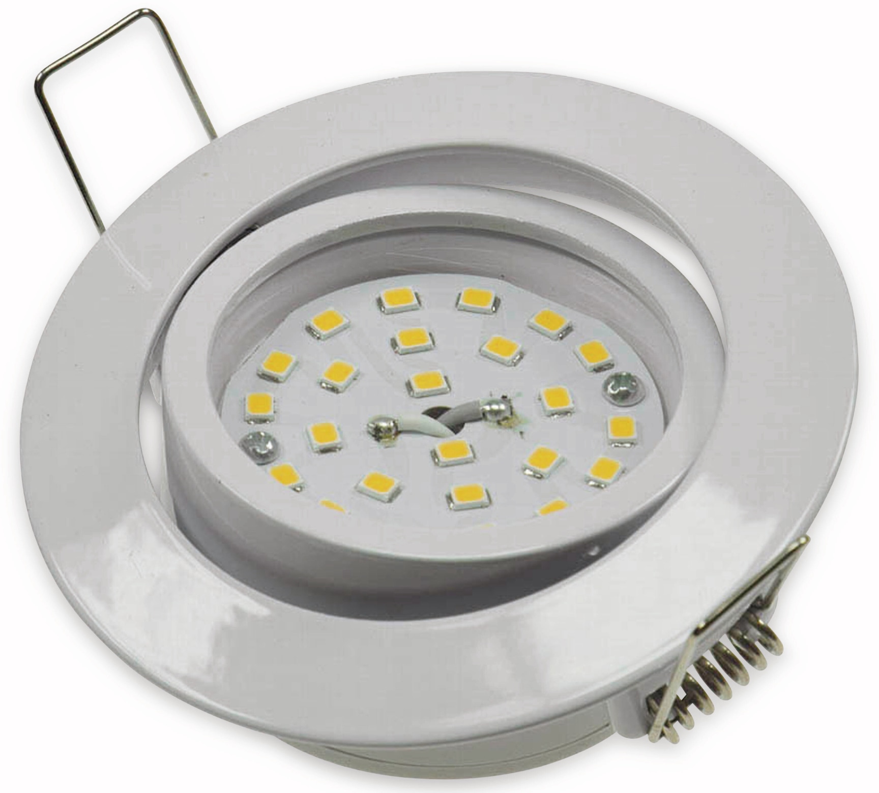 CHILITEC LED-Einbauleuchte "Flat-32" EEK F, 5 W, 420 lm, 2900 K, weiß, dimmbar