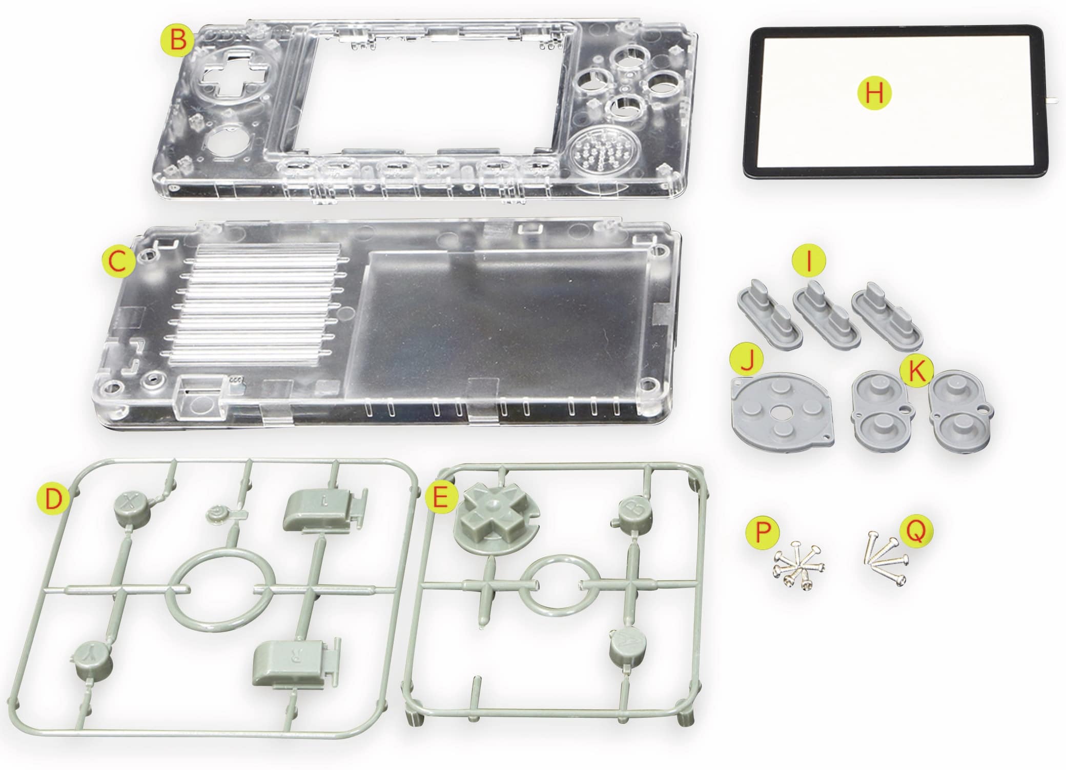 ODROID Gehäuse und Schalterset für -GO Advance