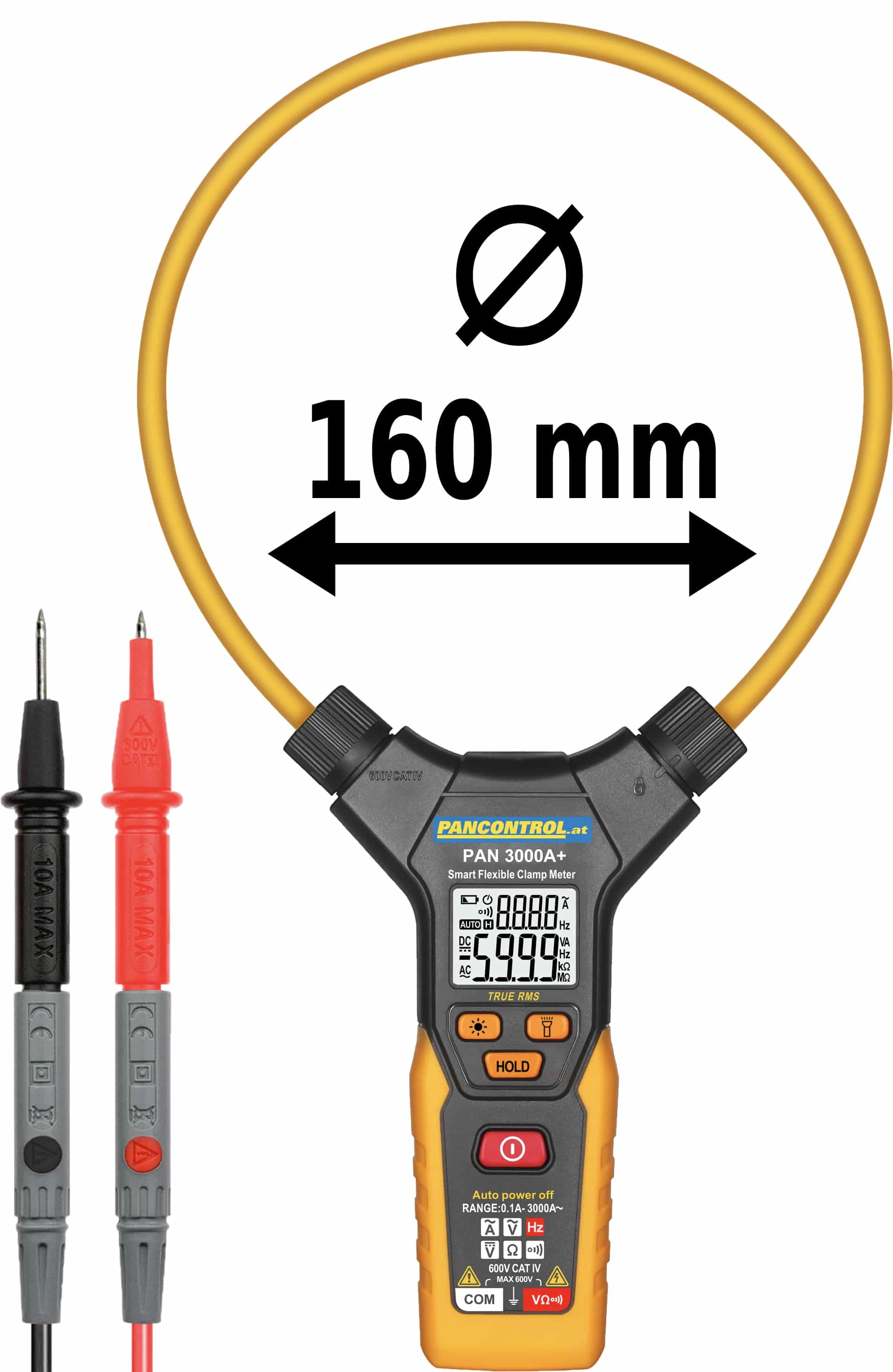 PANCONTROL Flexible Stromzange PAN 3000A+