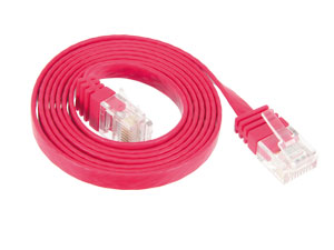 S-IMPULS CAT.6 Patchkabel, slim, 0,5 m, rot