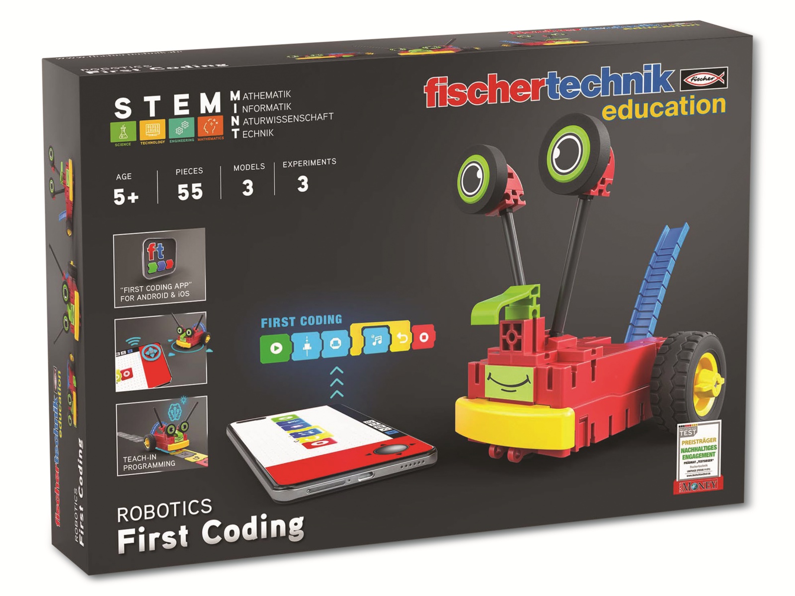 FISCHERTECHNIK Education, 560843, ROBOTICS First Coding