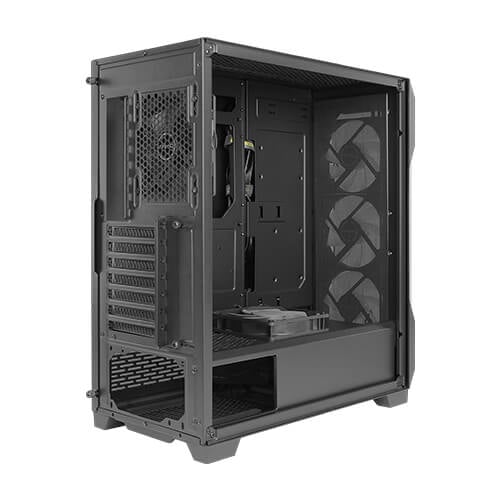 ANTEC Midi Tower Dark Fleet DF600 FLUX, schwarz