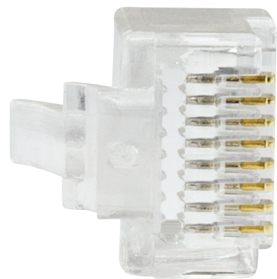 LOGILINK RJ45-Modularstecker, Cat.6, ungeschirmt, vorne offen, 50 Stk.