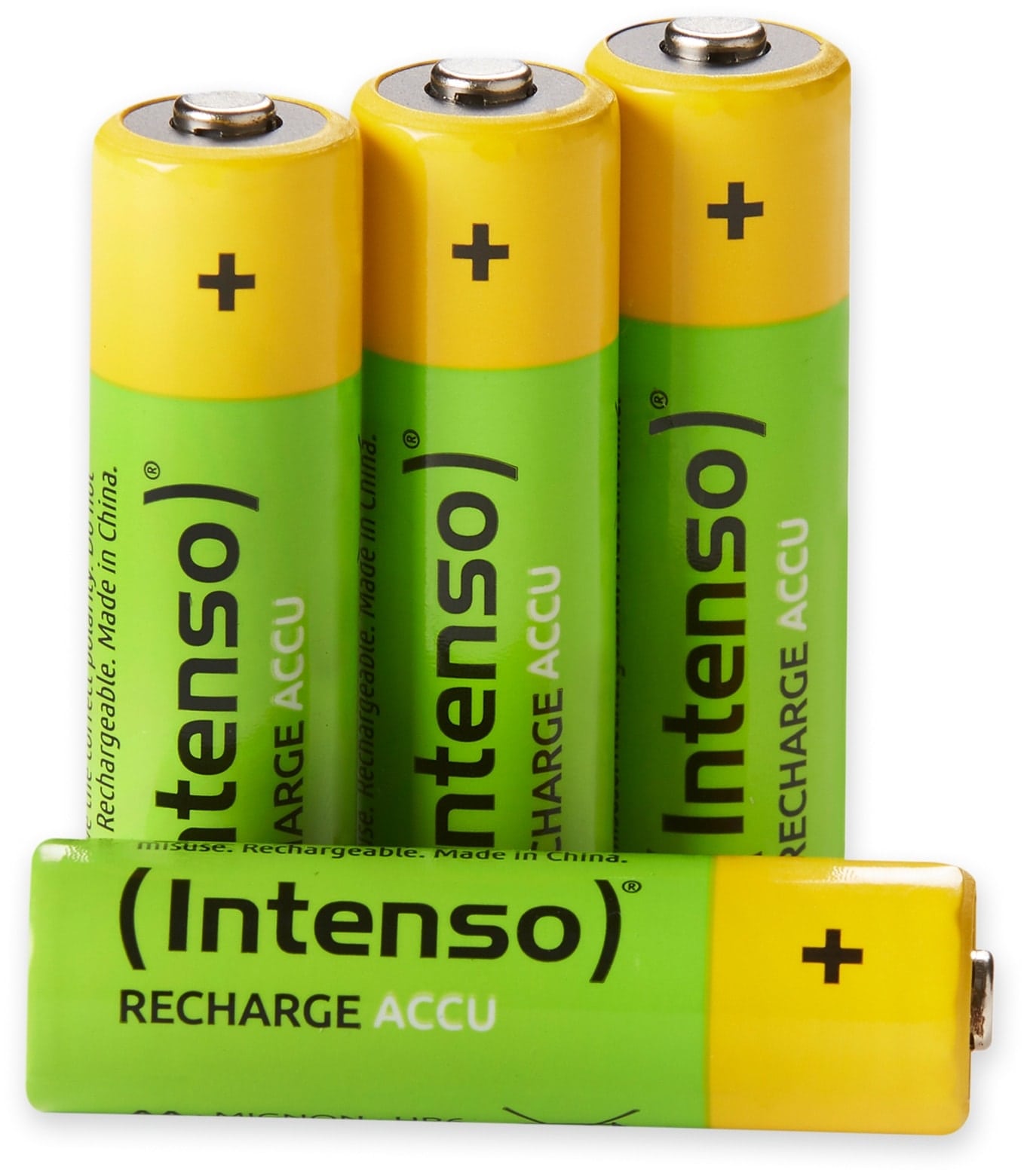 INTENSO NiMH-Akku AA HR6, 2100 mAh, 4 Stück